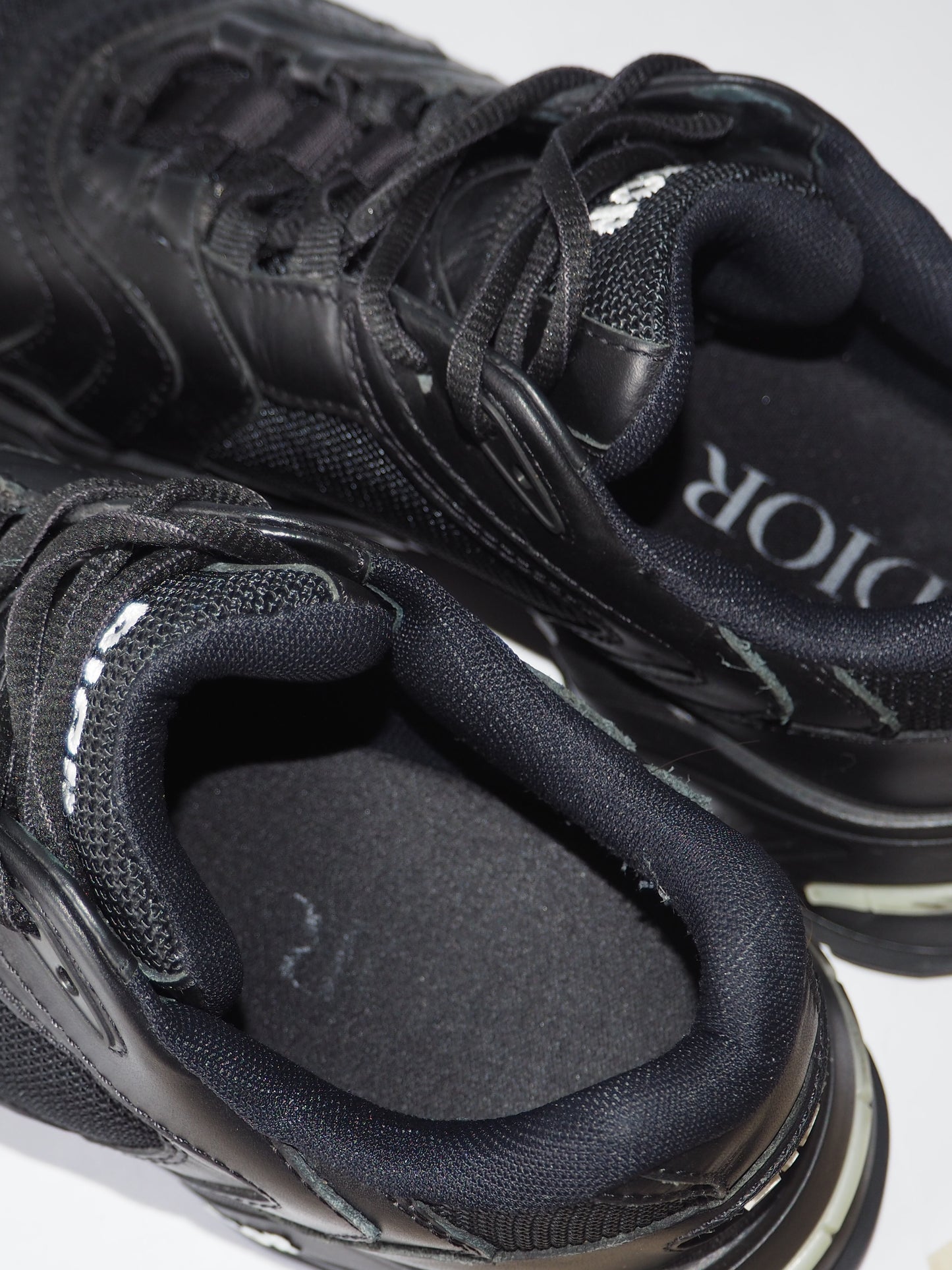 DIOR CD1 LT BLACK SNEAKERS 40