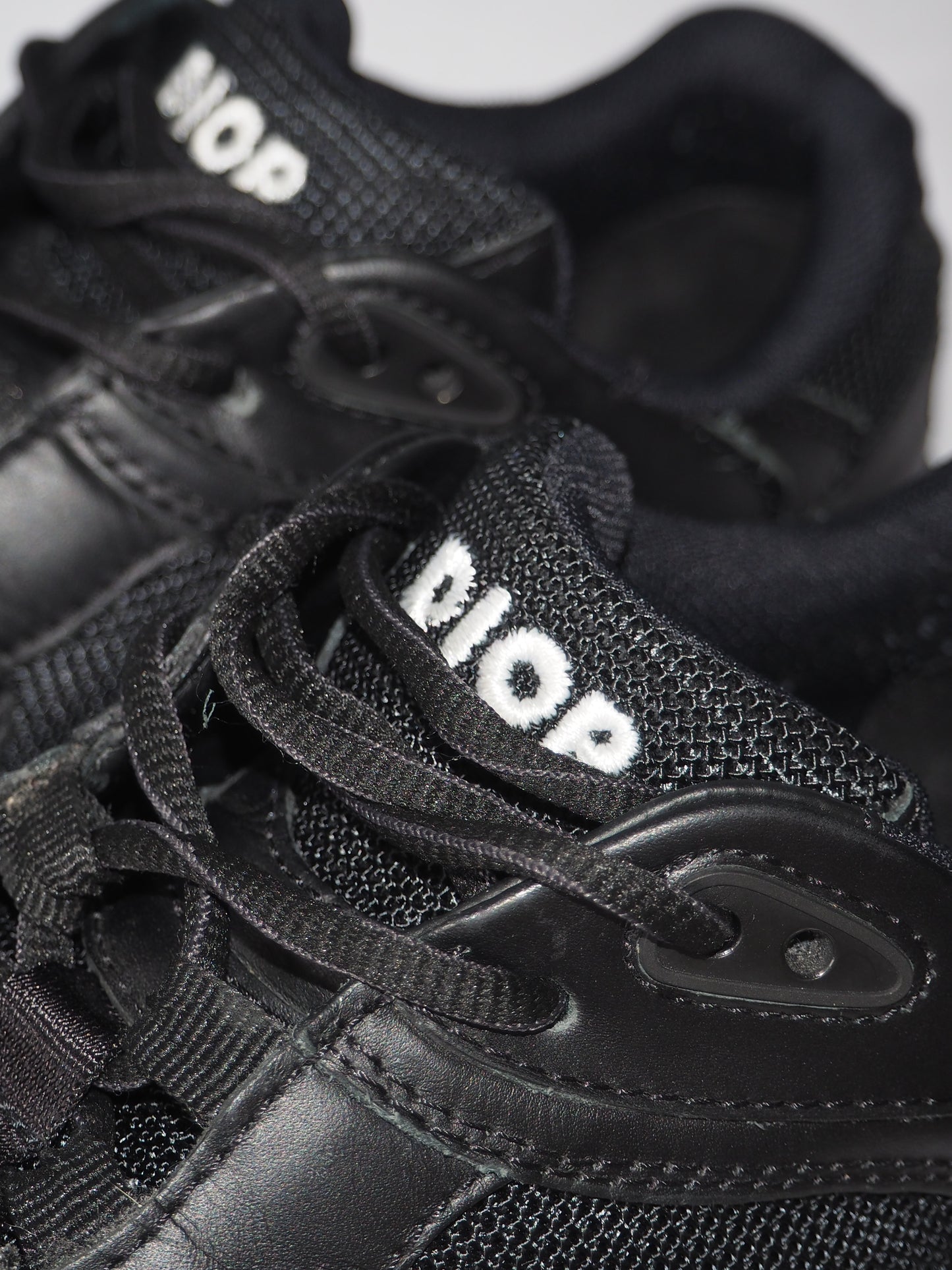 DIOR CD1 LT BLACK SNEAKERS 40