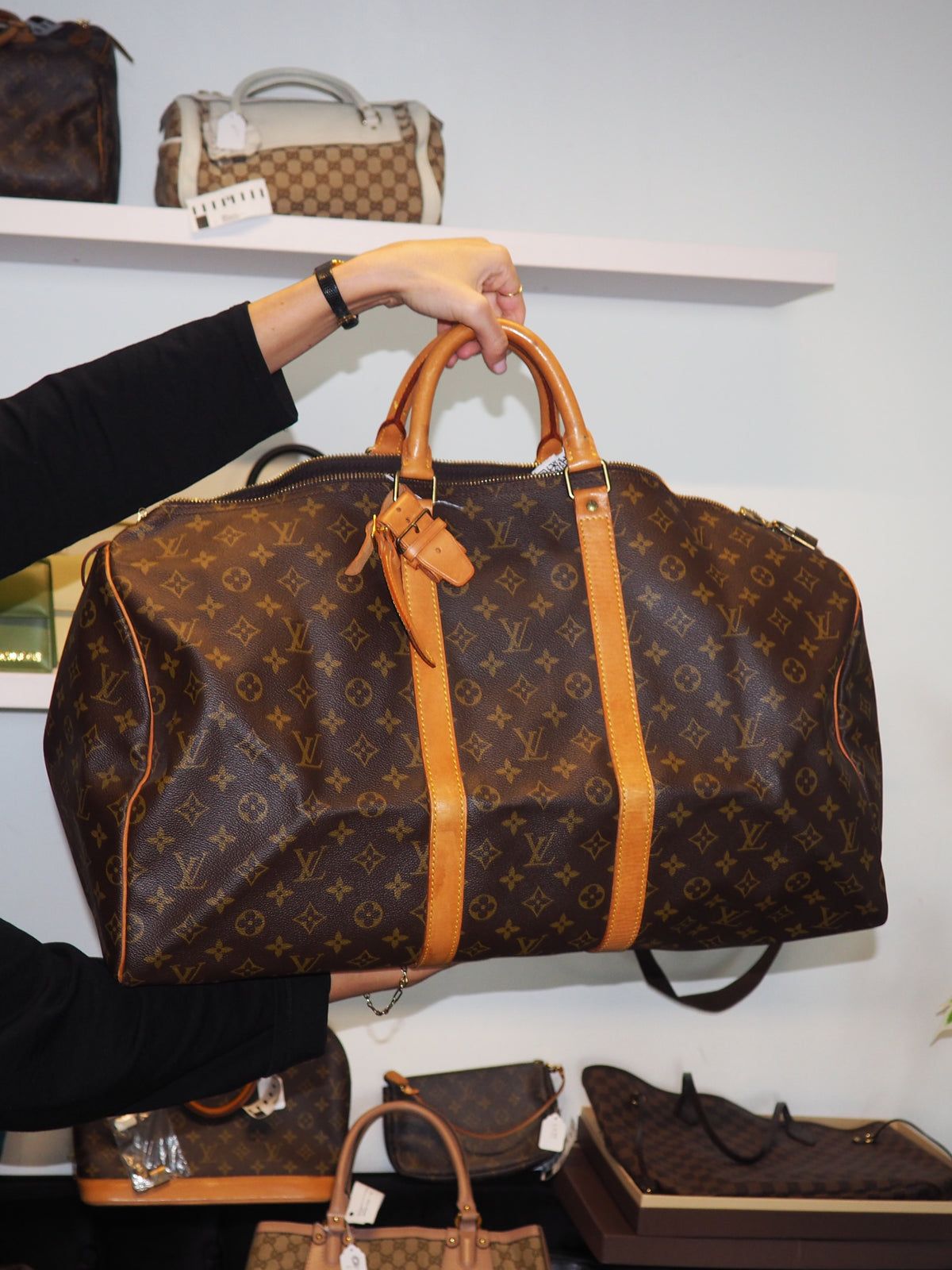 LOUIS VUITTON KEEPALL 55