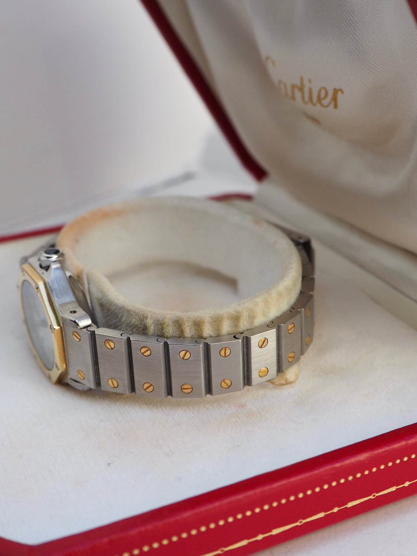 CARTIER SANTOS RONDE OCTAGON WATCH