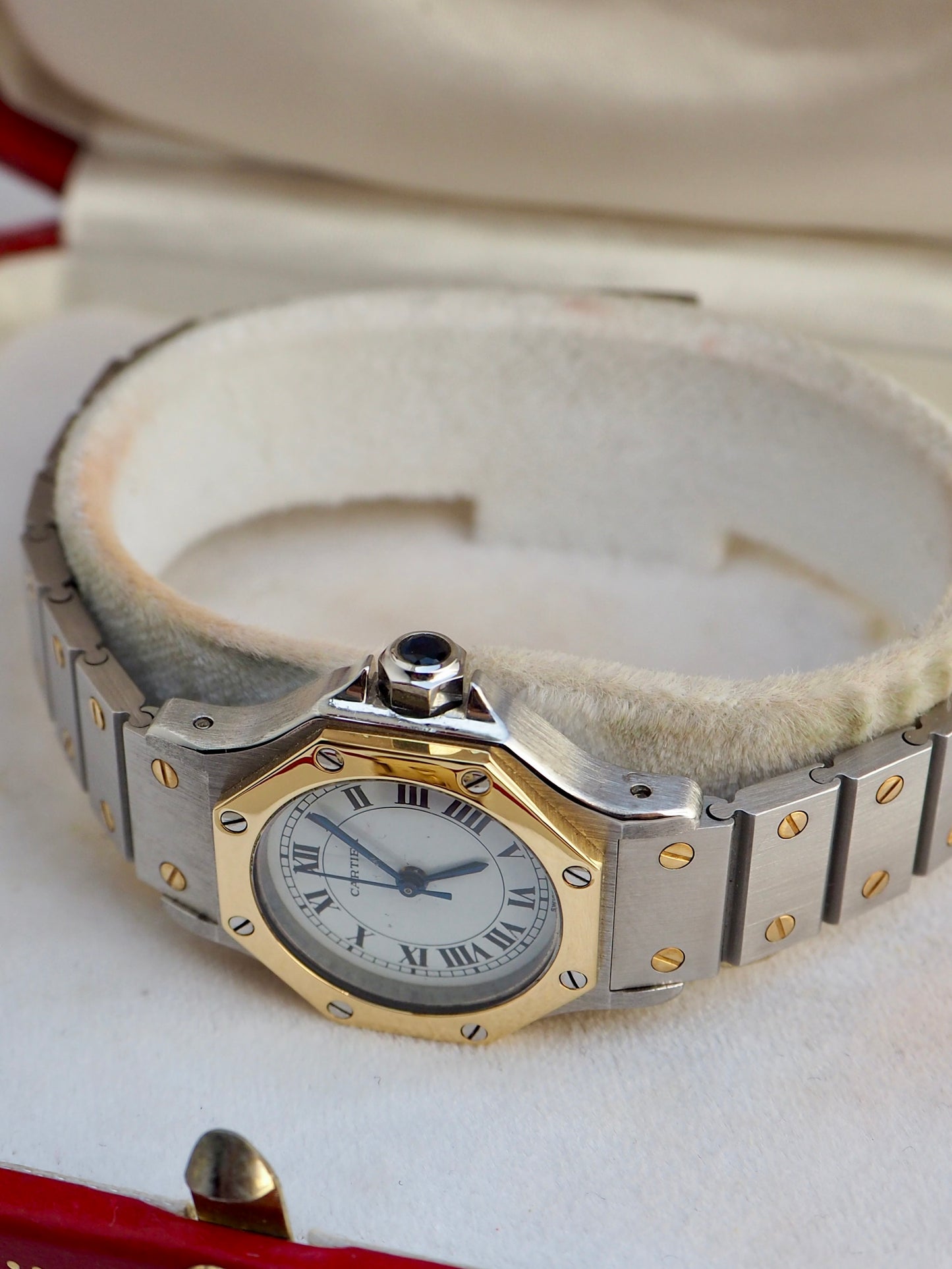 CARTIER SANTOS RONDE OCTAGON WATCH