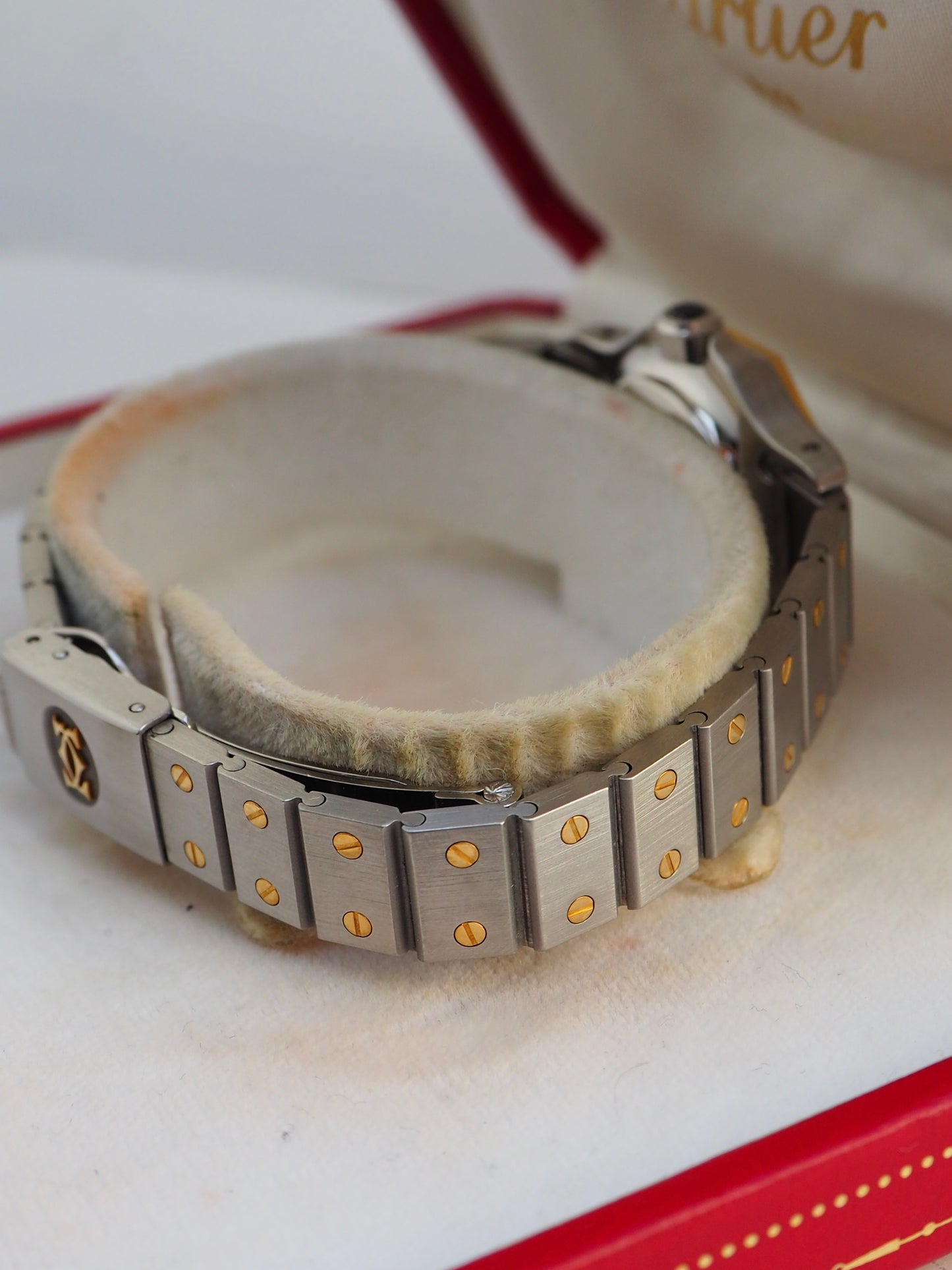 CARTIER SANTOS RONDE OCTAGON WATCH
