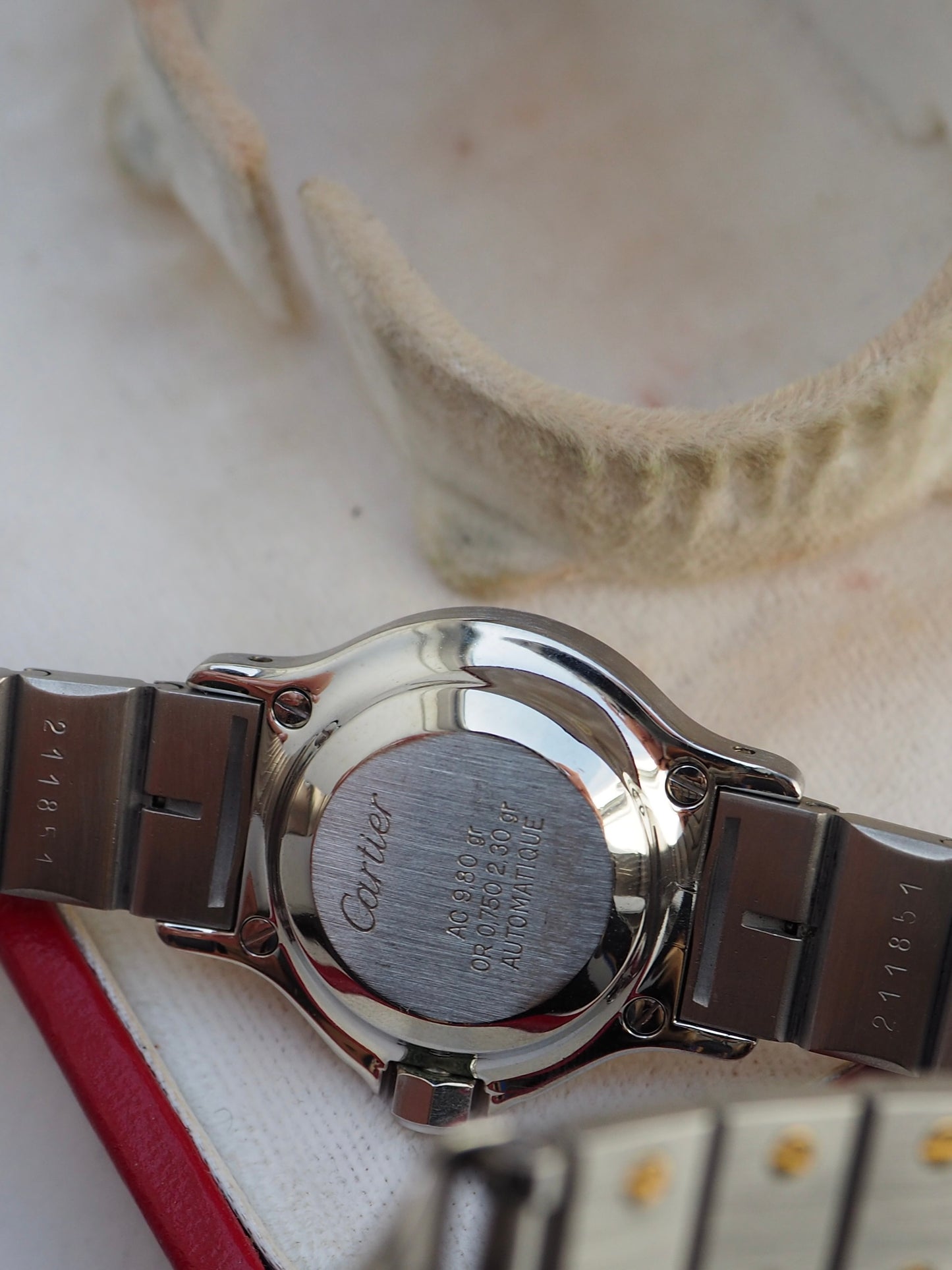 CARTIER SANTOS RONDE OCTAGON WATCH