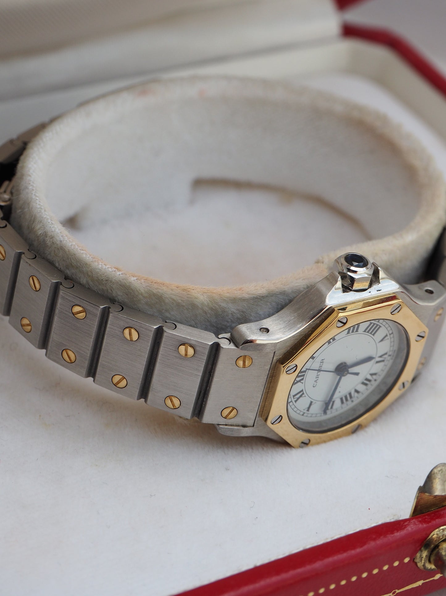 CARTIER SANTOS RONDE OCTAGON WATCH