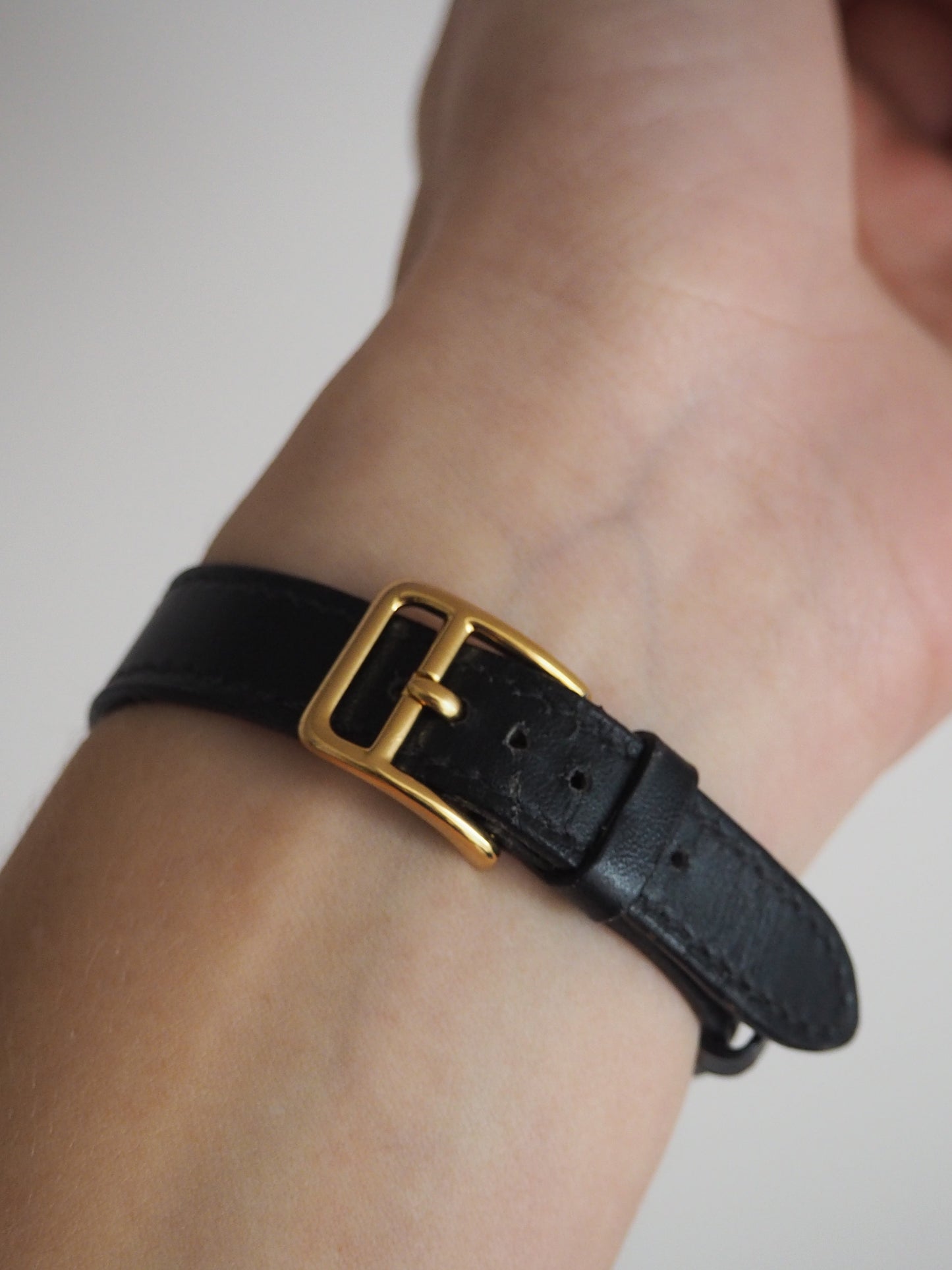 HERMÈS KELLY CADENA WATCH BLACK