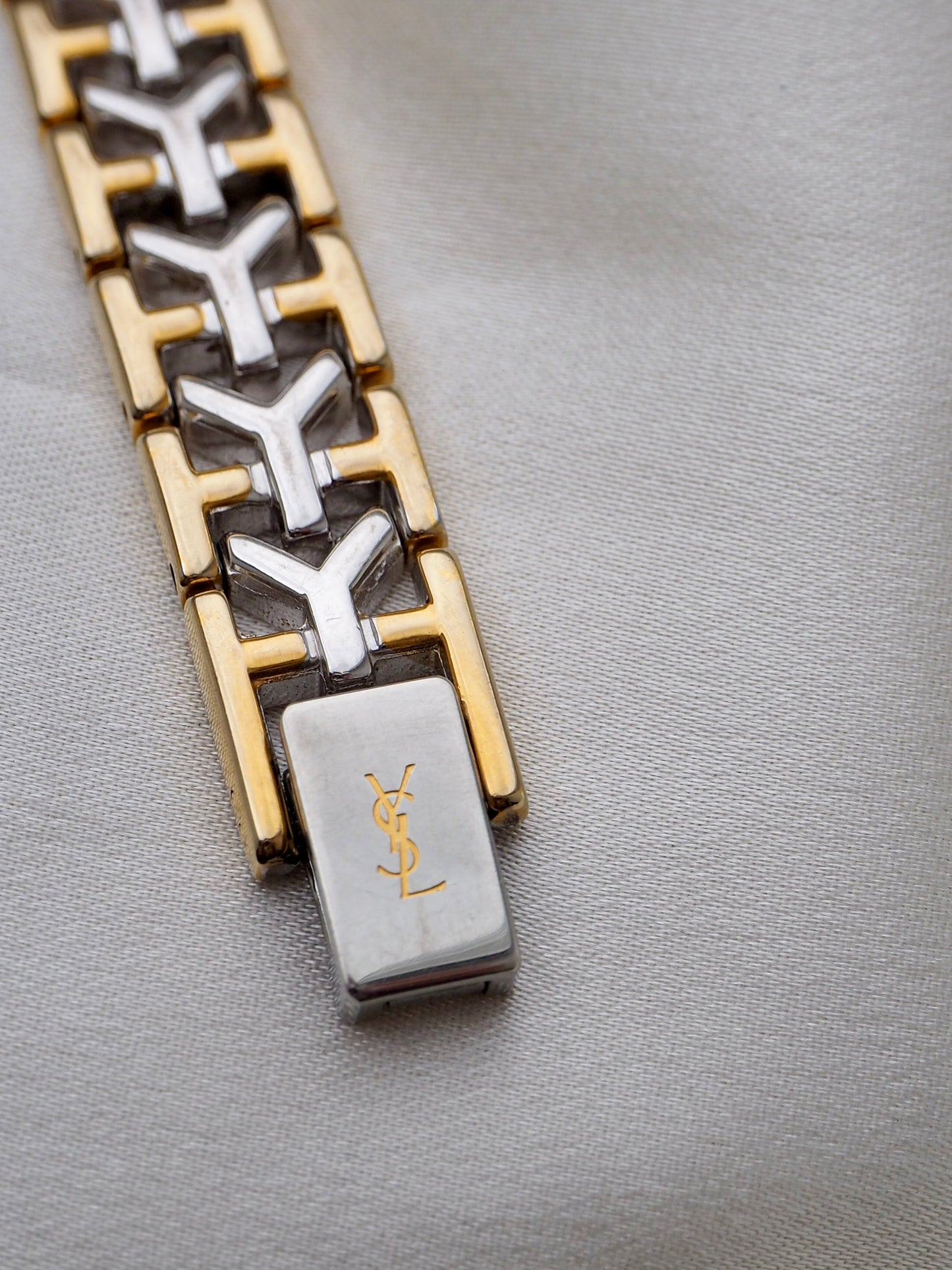 YVES SAINT LAURENT OCTAGON WATCH