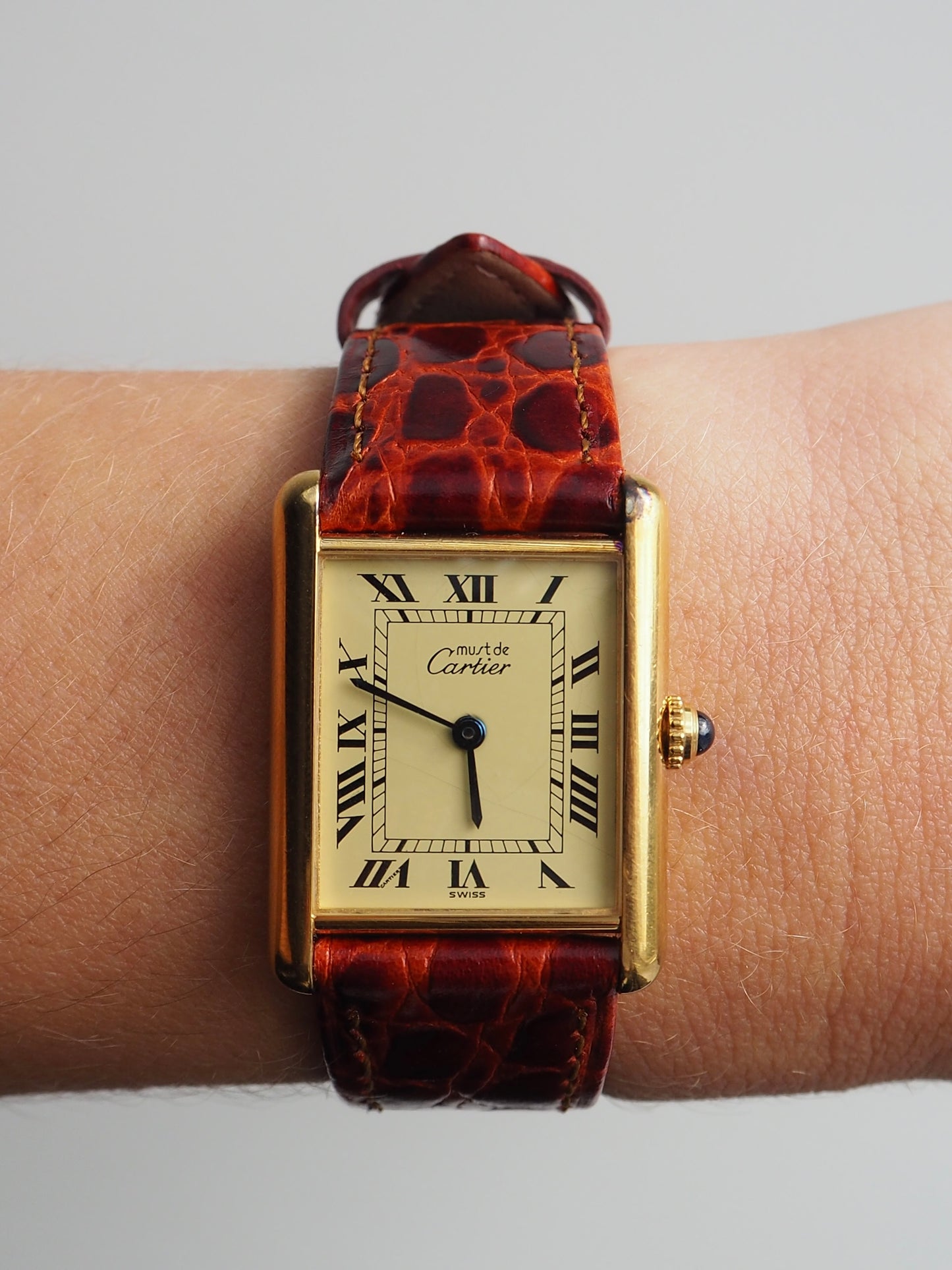 CARTIER TANK MUST DE CARTIER WATCH REF. 590005