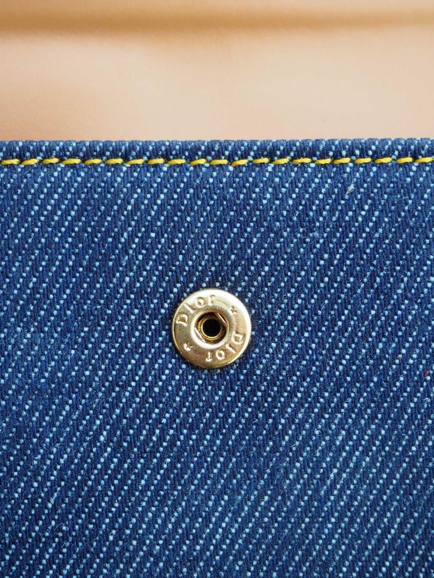 CHRISTIAN DIOR SADDLE WALLET