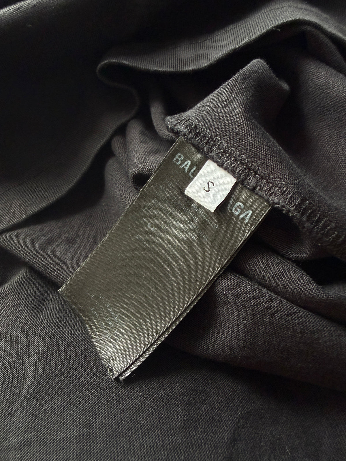 BALENCIAGA OVERSIZED LOGO T-SHIRT - S