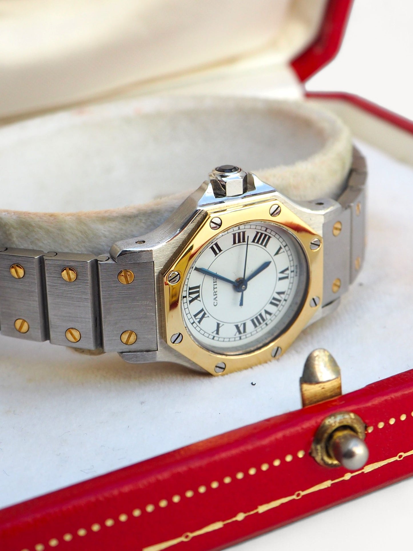 CARTIER SANTOS RONDE OCTAGON WATCH