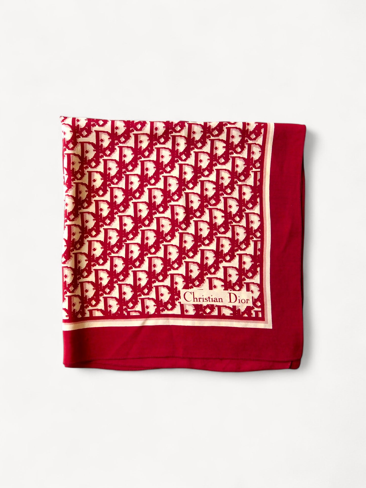 CHRISTIAN DIOR SILK SCARF