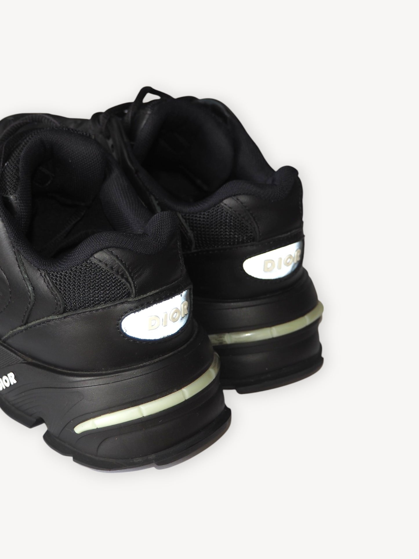 DIOR CD1 LT BLACK SNEAKERS 40