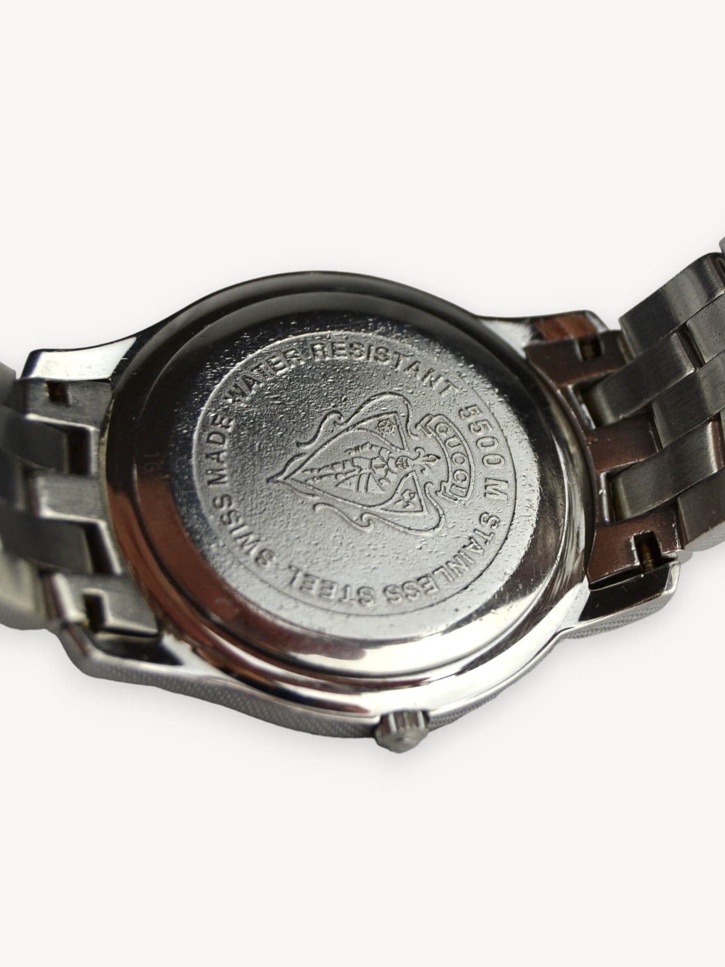 GUCCI 5500M WATCH SILVER