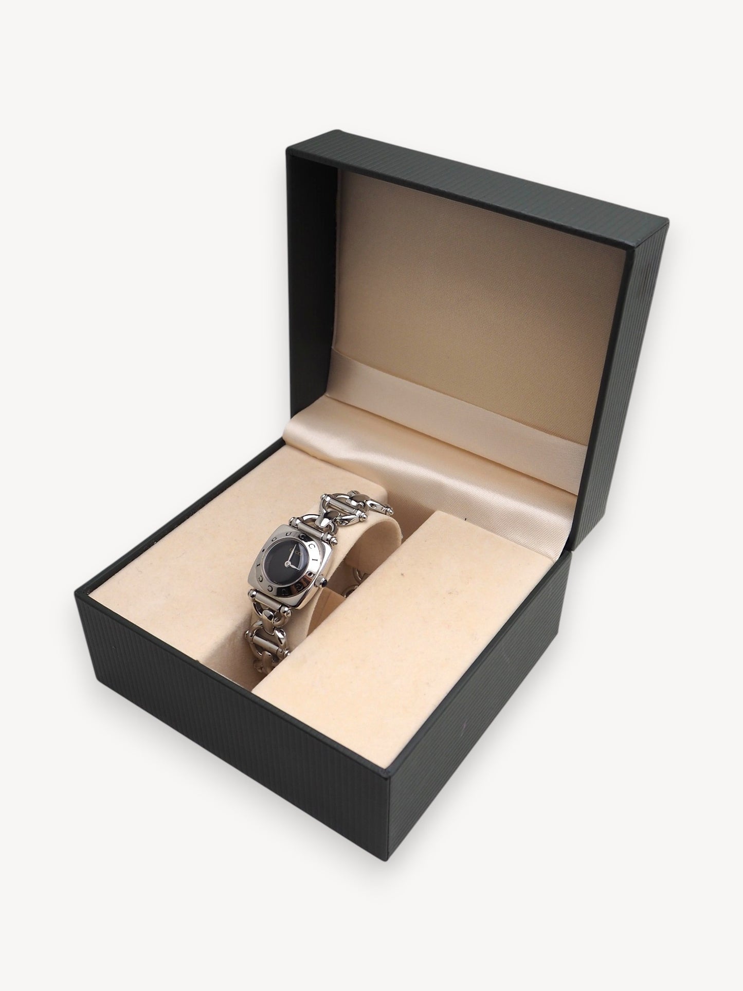 GUCCI 6400L WATCH SILVER