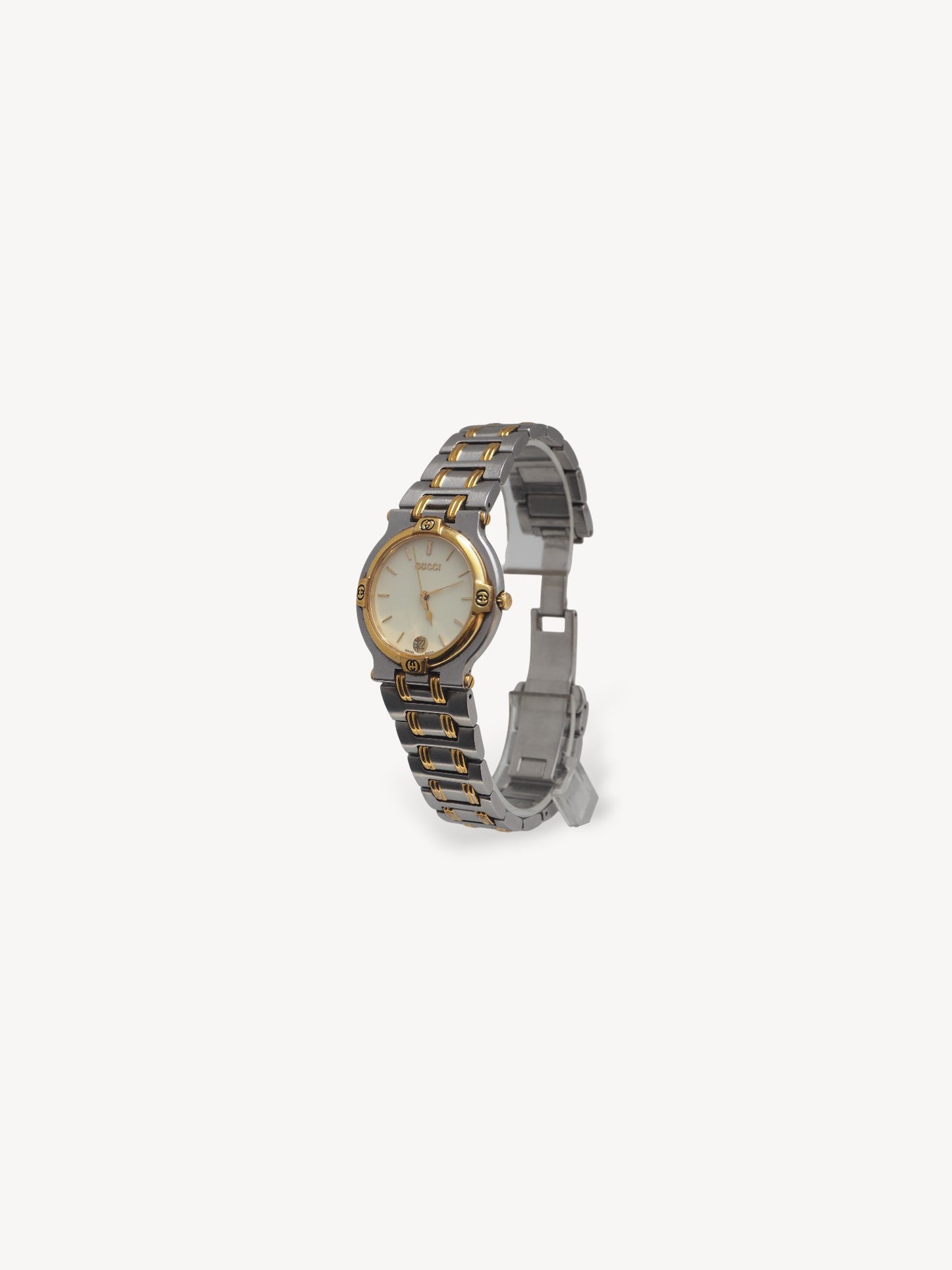 GUCCI TWO-TONE 9000M WATCH
