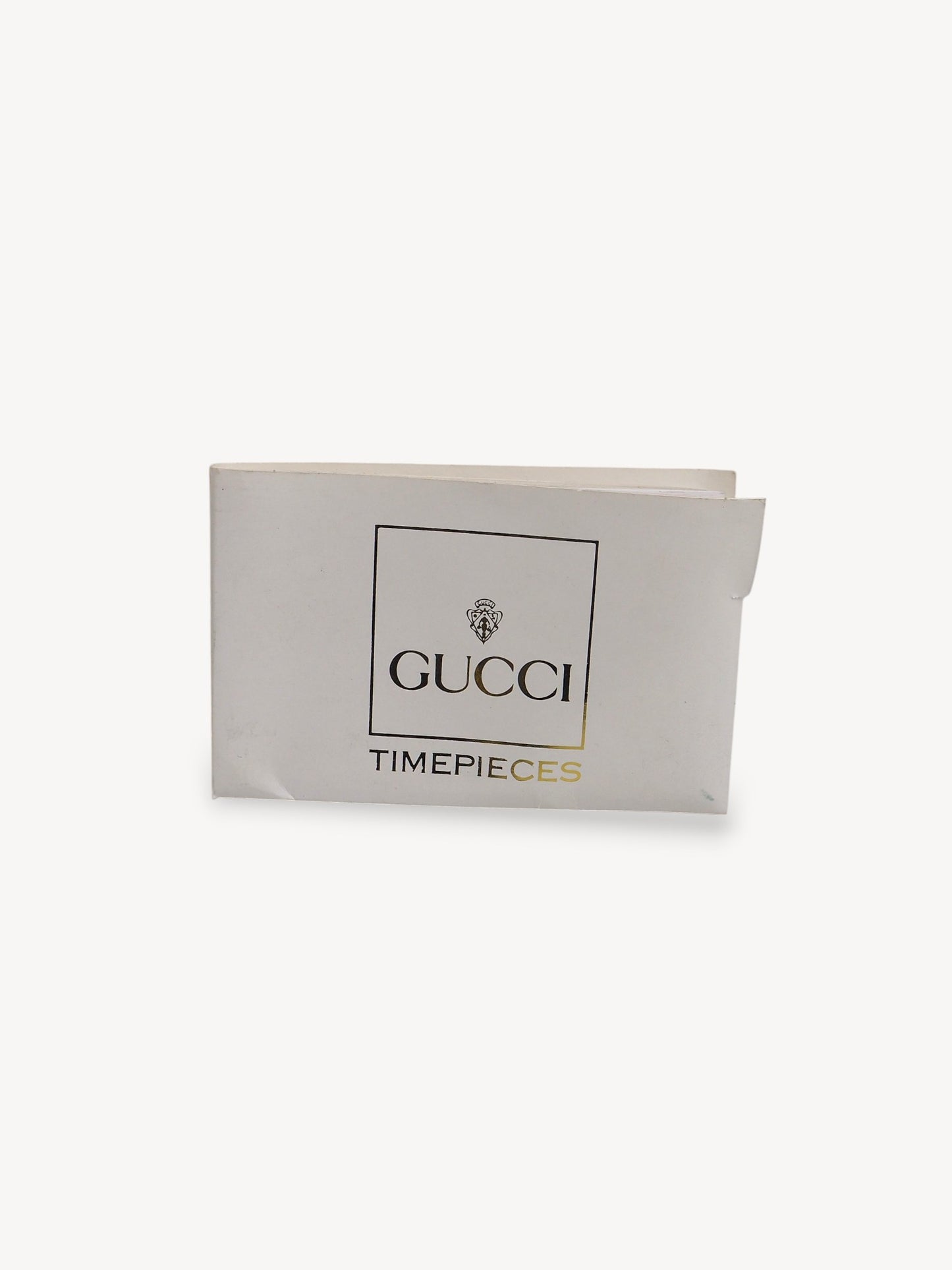 GUCCI INTERCHANGEABLE BEZEL WATCH SILVER