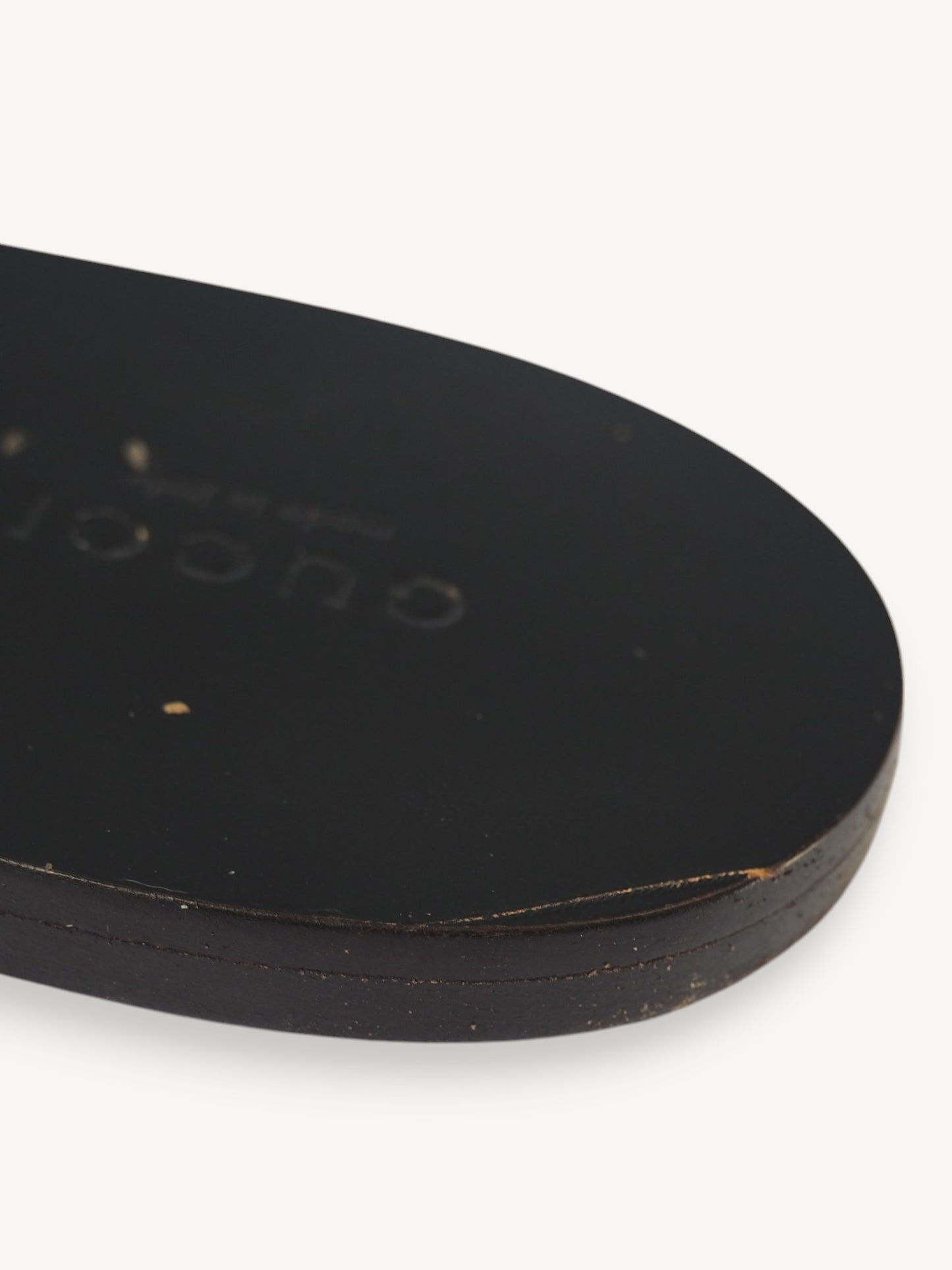 GUCCI MARMONT THONG SANDALS