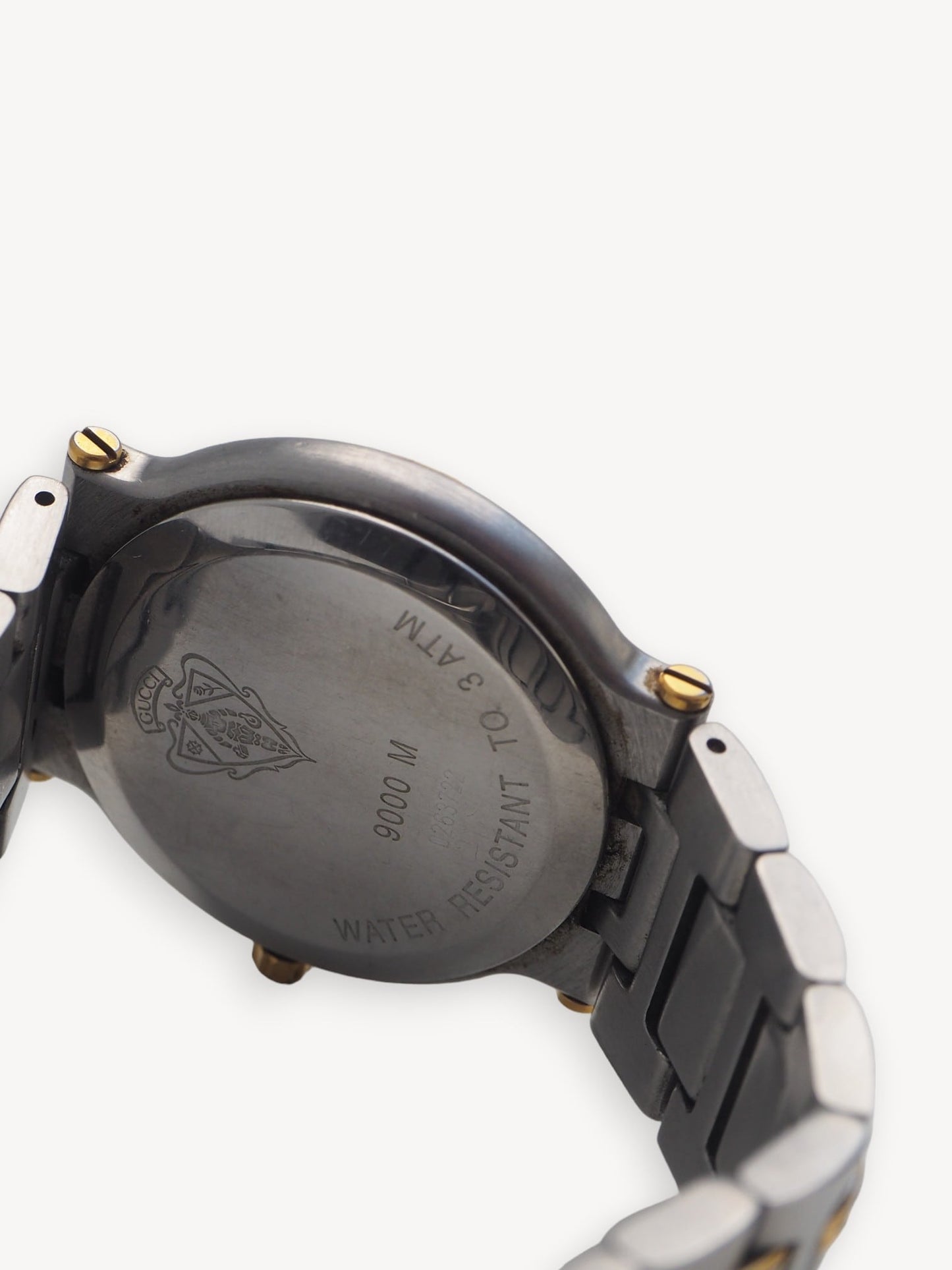 GUCCI TWO-TONE 9000M WATCH