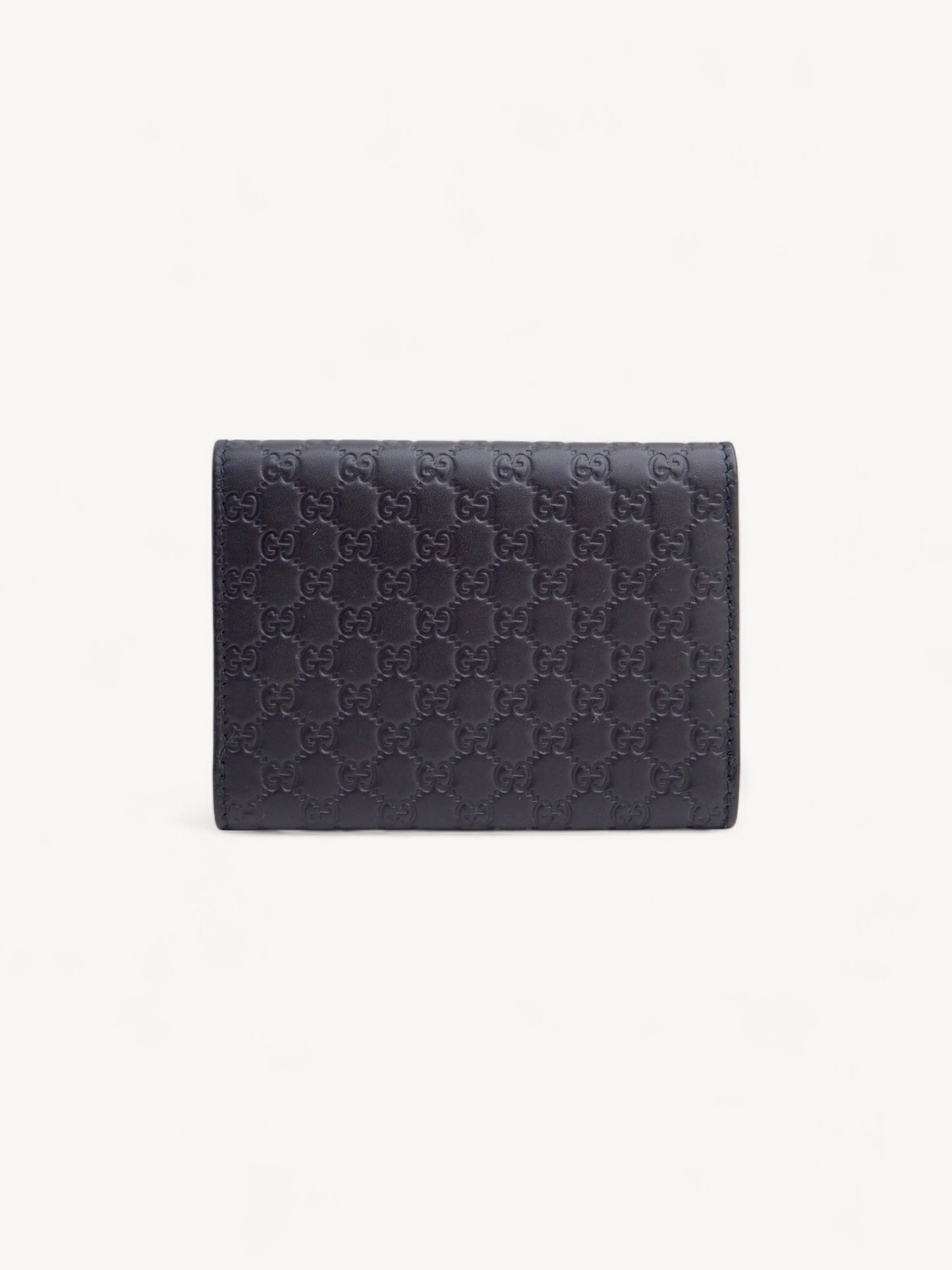 GUCCI GUCCISSIMA CARD HOLDER BLACK