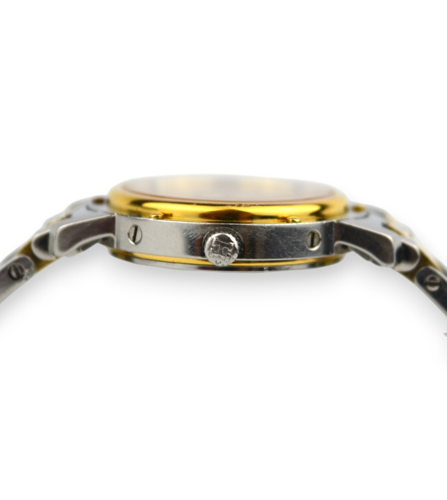 HERMÈS TWO-TONE CLIPPER WATCH