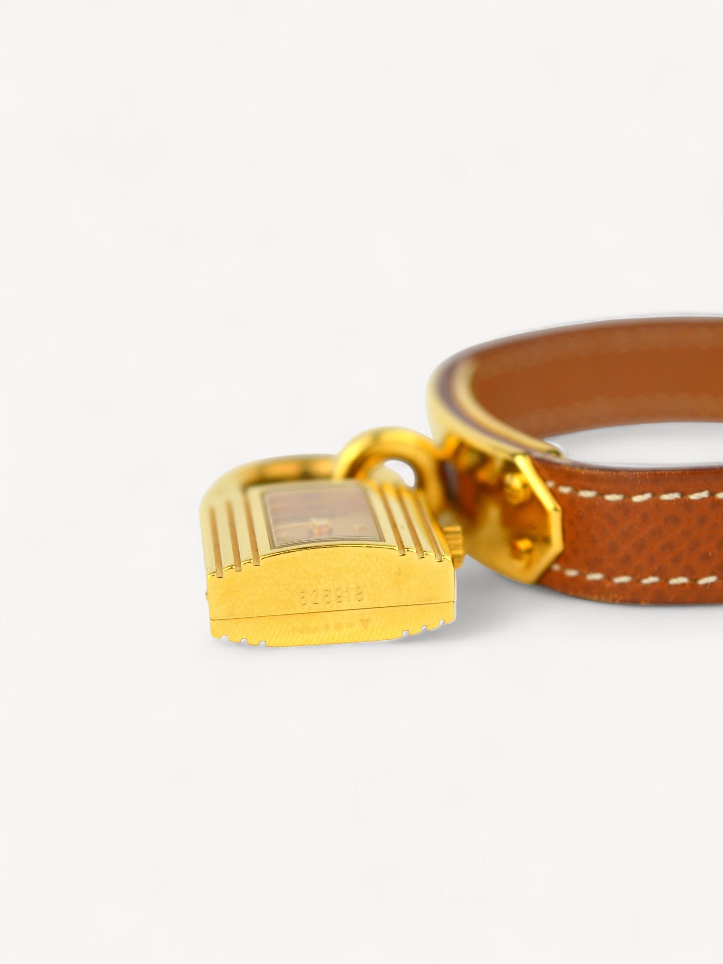 HERMÈS KELLY CADENA WATCH BROWN
