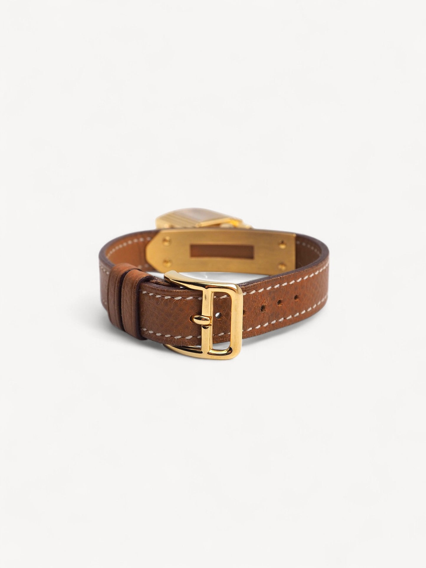 HERMÈS KELLY CADENA WATCH BROWN