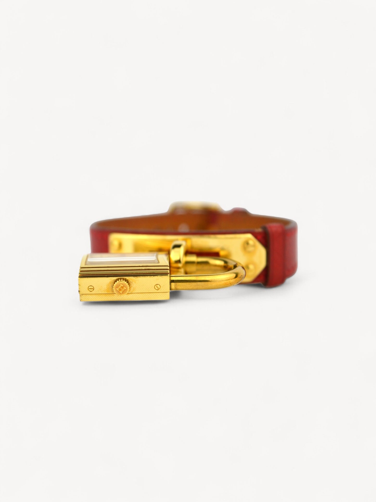 HERMÈS KELLY CADENA WATCH RED
