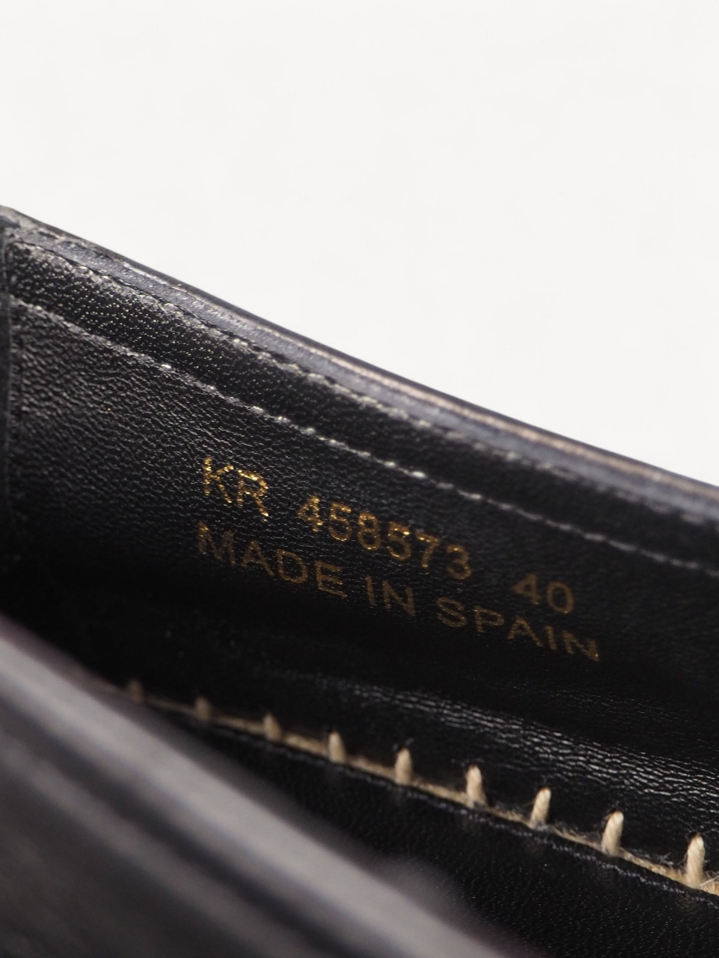 YVES SAINT LAURENT CASSANDRE ESPADRILLES 40