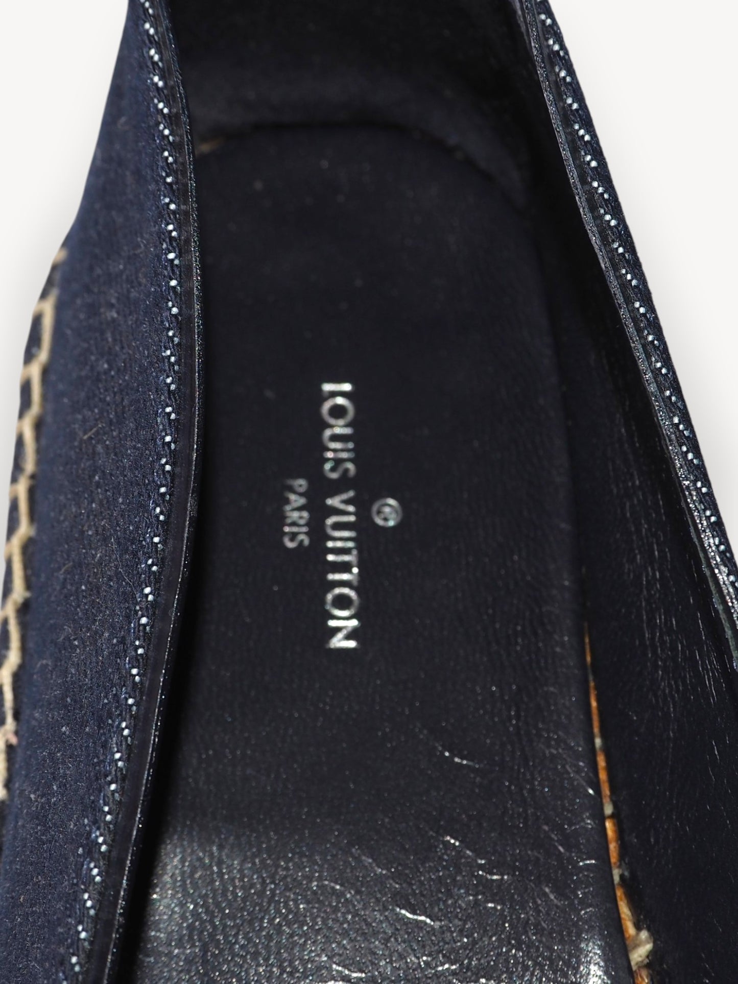 LOUIS VUITTON DENIM WATERFALL ESPADRILLES