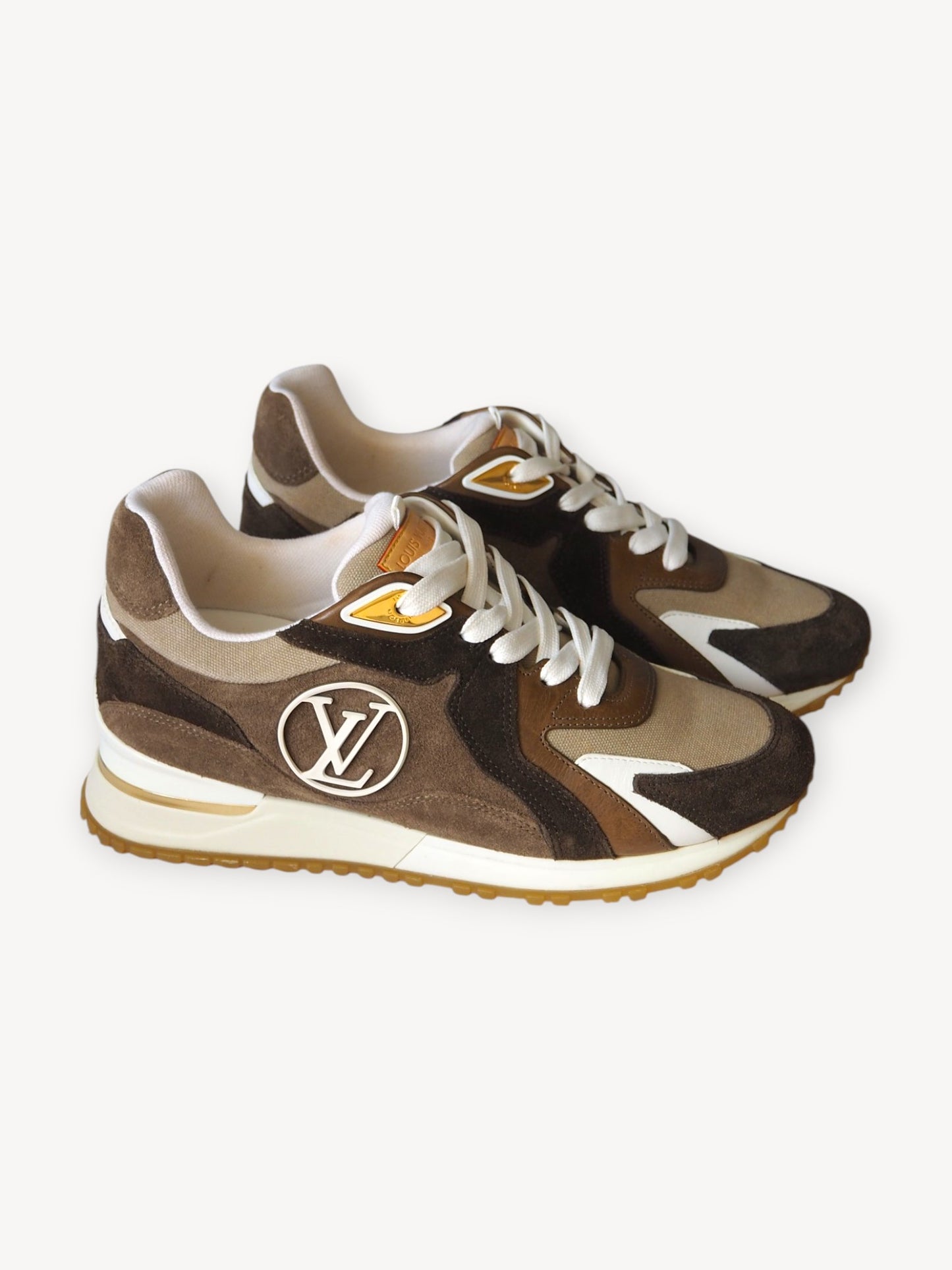 LOUIS VUITTON RUN AWAY SNEAKERS KHAKI