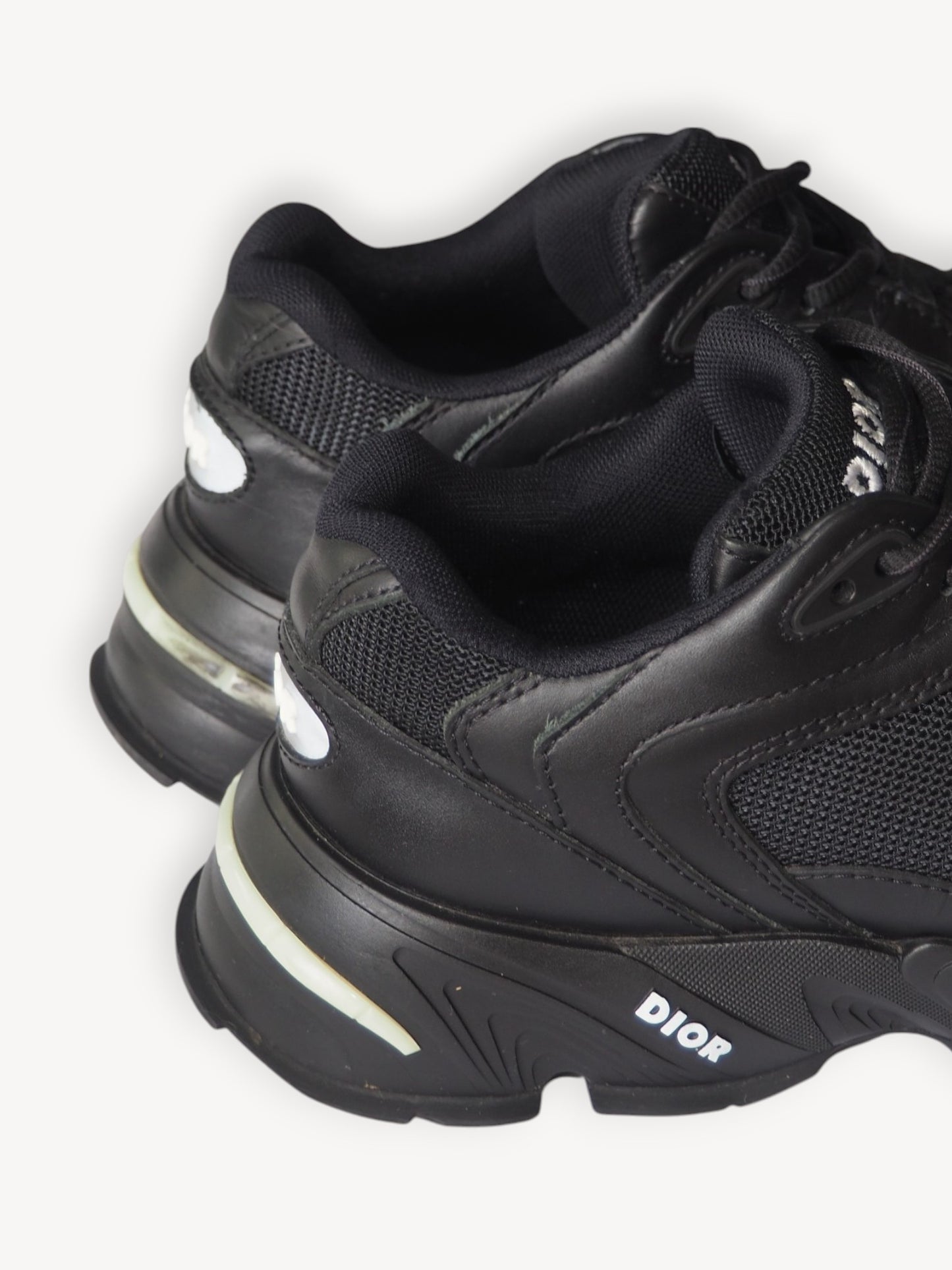 DIOR CD1 LT BLACK SNEAKERS 40