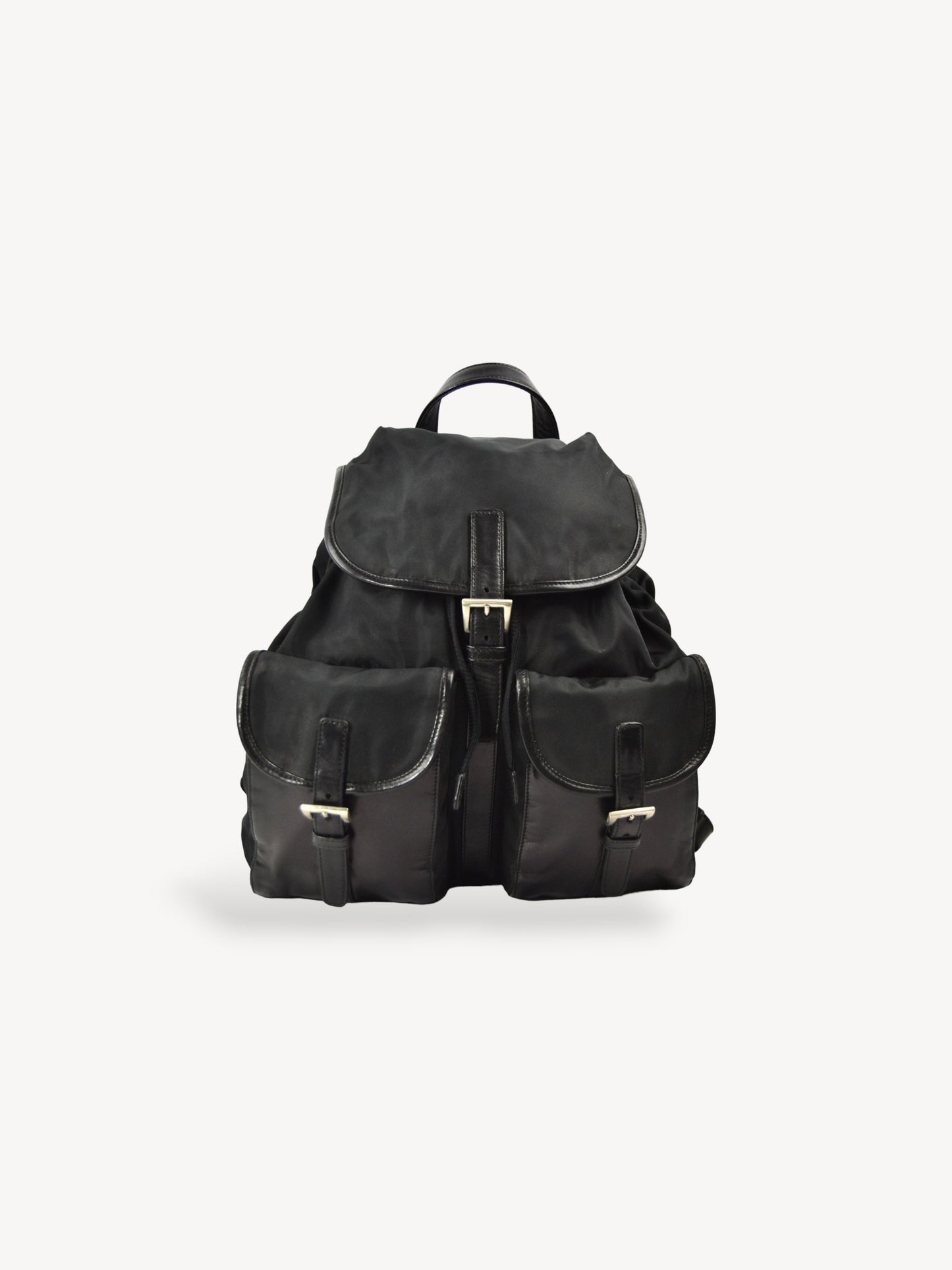 PRADA TESSUTO RE-NYLON BACKPACK BLACK