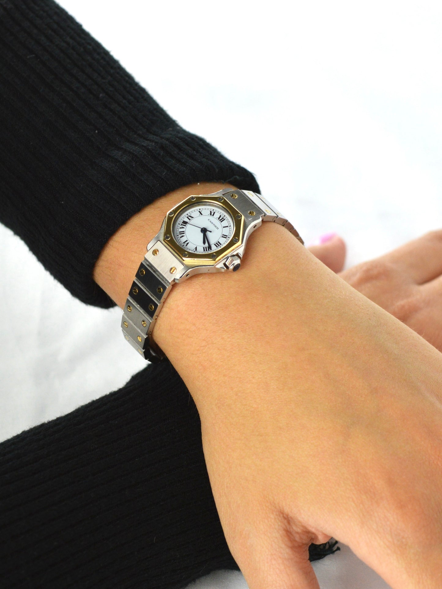 CARTIER SANTOS RONDE OCTAGON WATCH