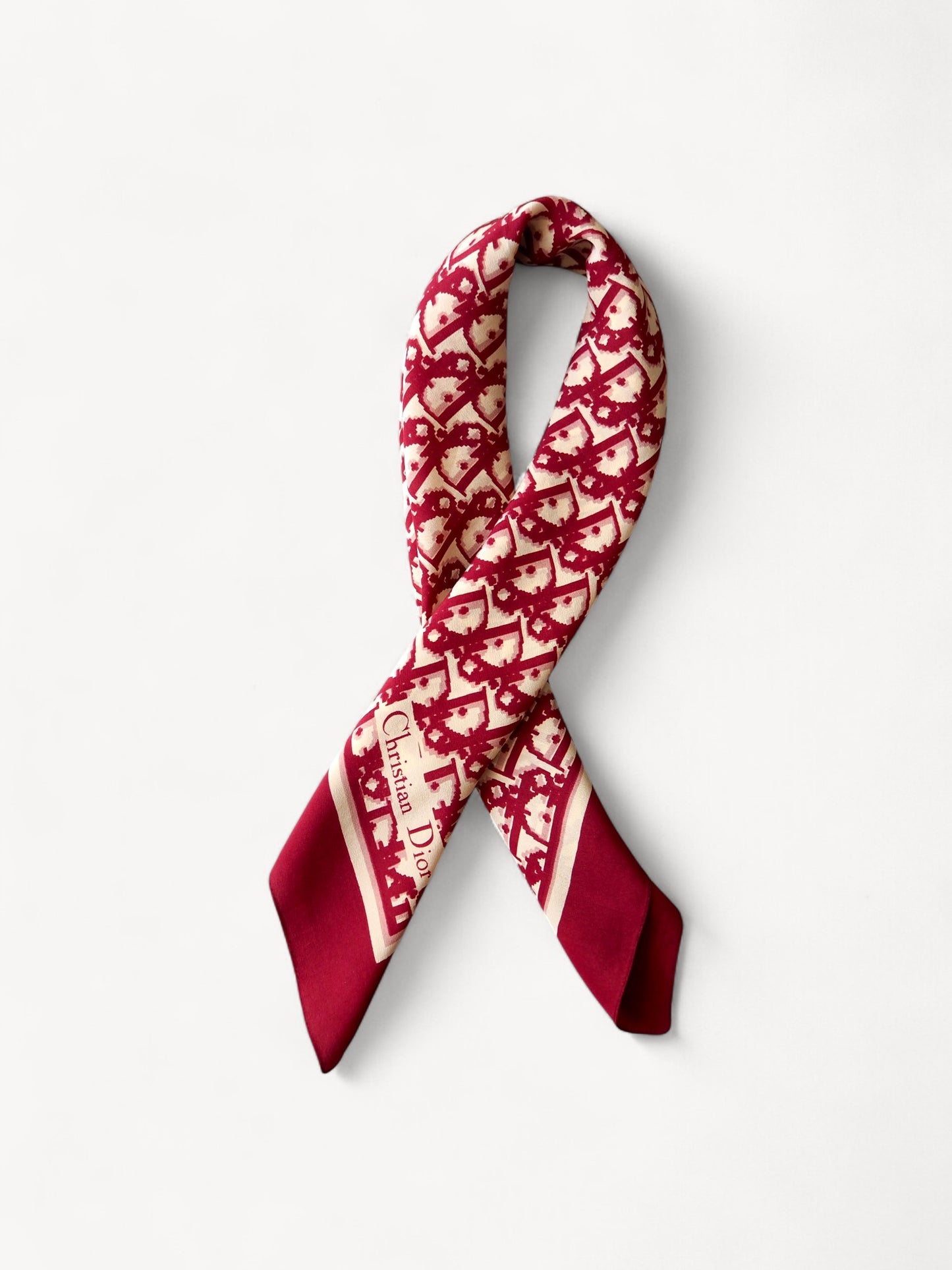 CHRISTIAN DIOR SILK SCARF