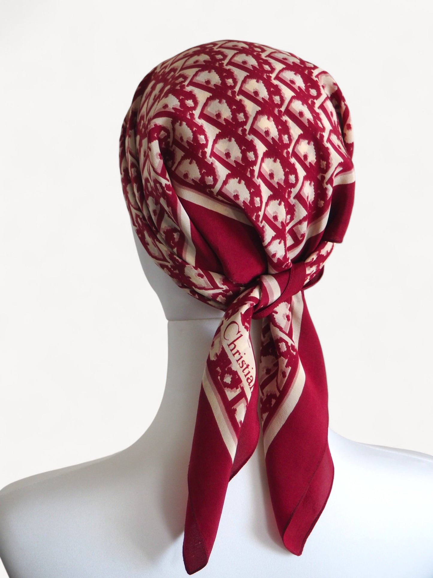 CHRISTIAN DIOR SILK SCARF