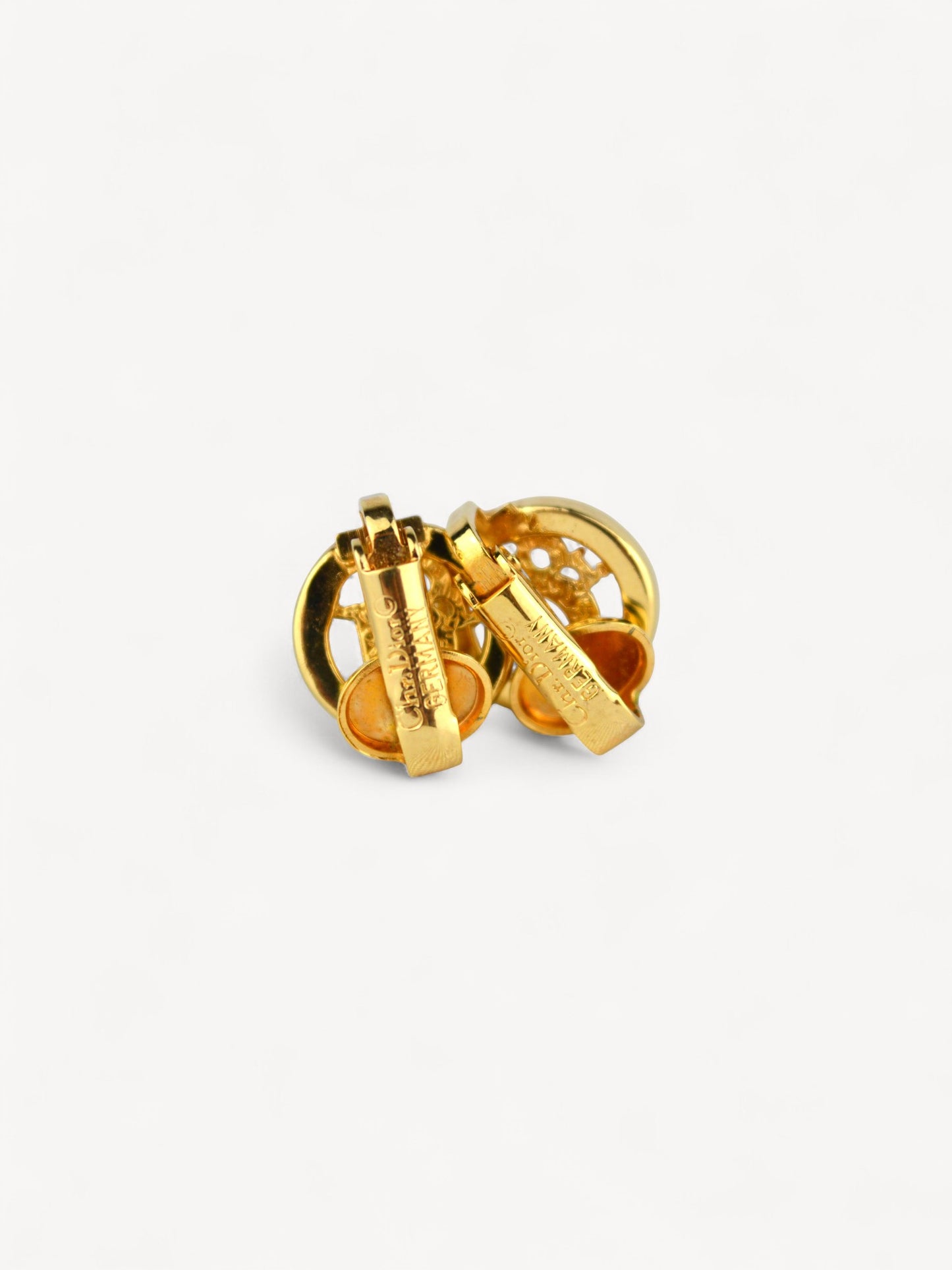 CHRISTIAN DIOR CLIP-ON EARRINGS