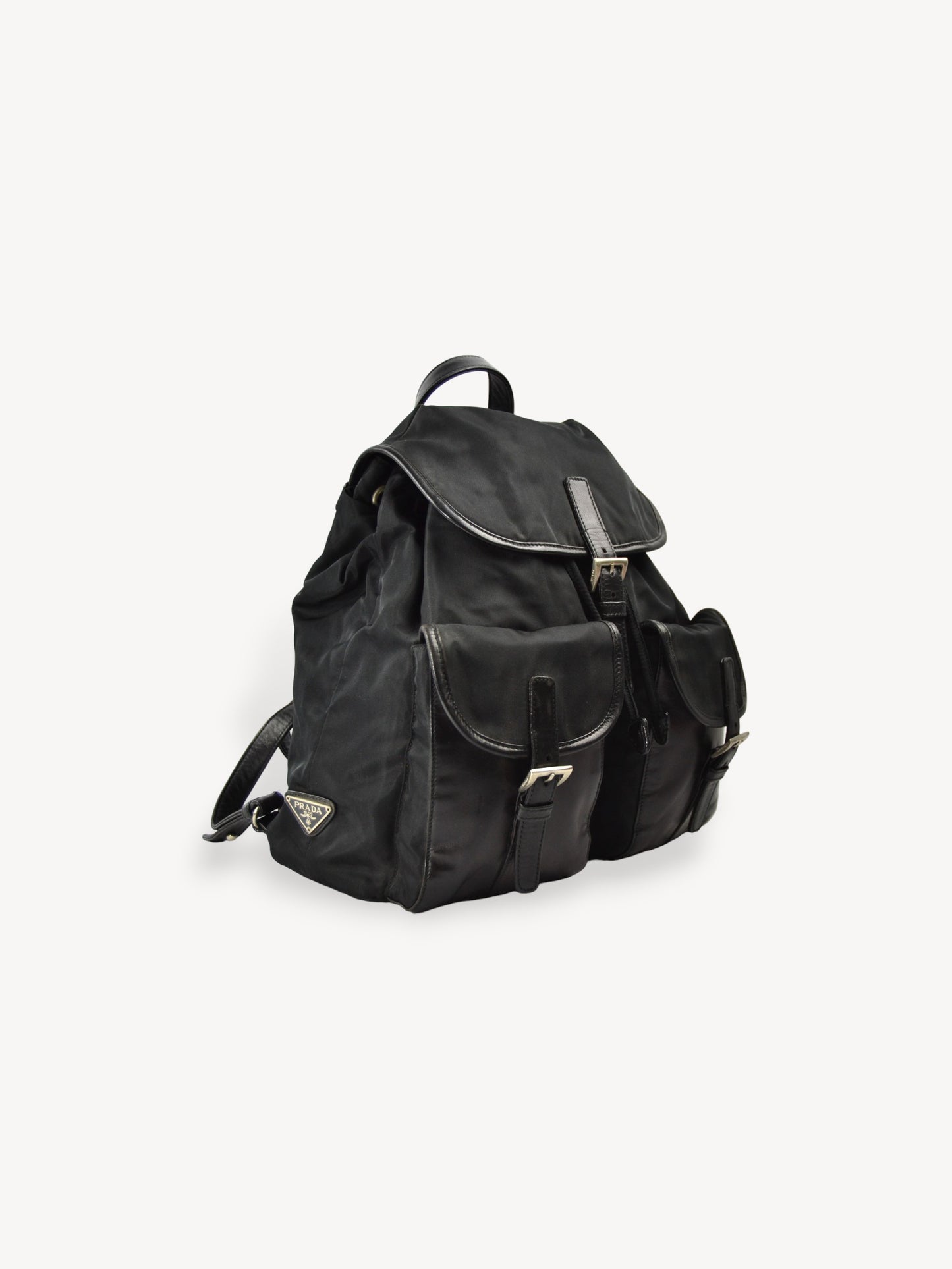PRADA TESSUTO RE-NYLON BACKPACK BLACK