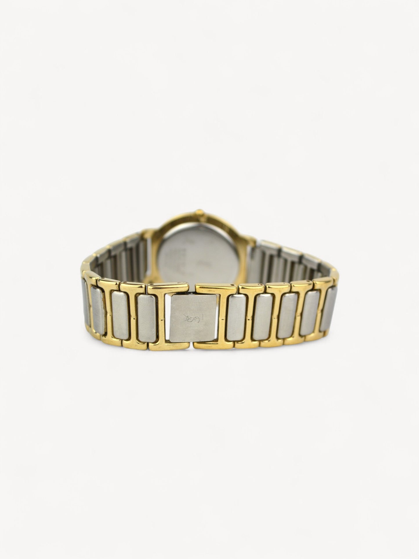 YVES SAINT LAURENT TWO-TONE WATCH