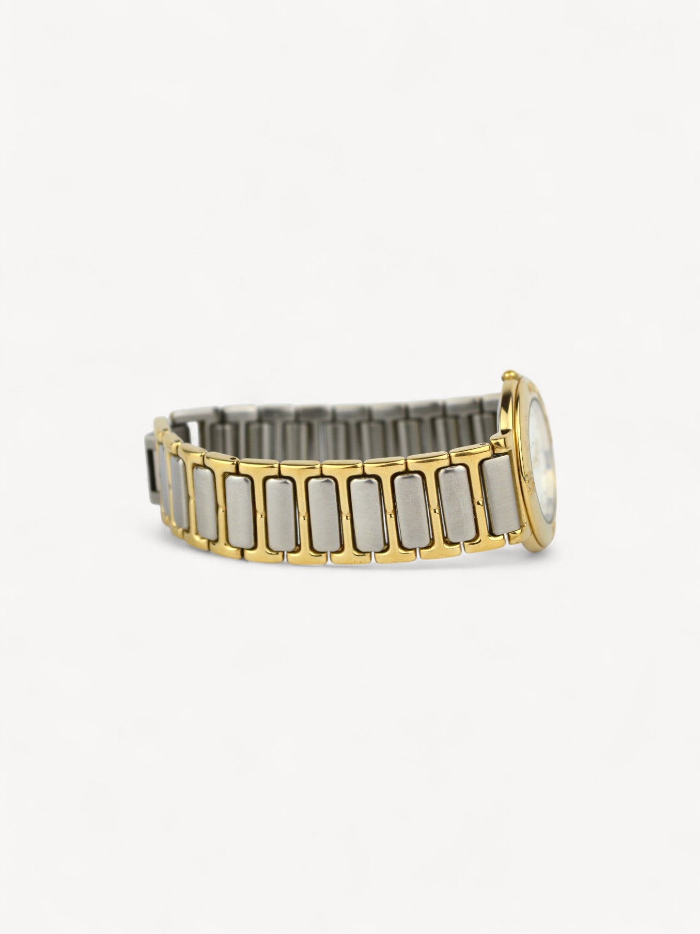 YVES SAINT LAURENT TWO-TONE WATCH