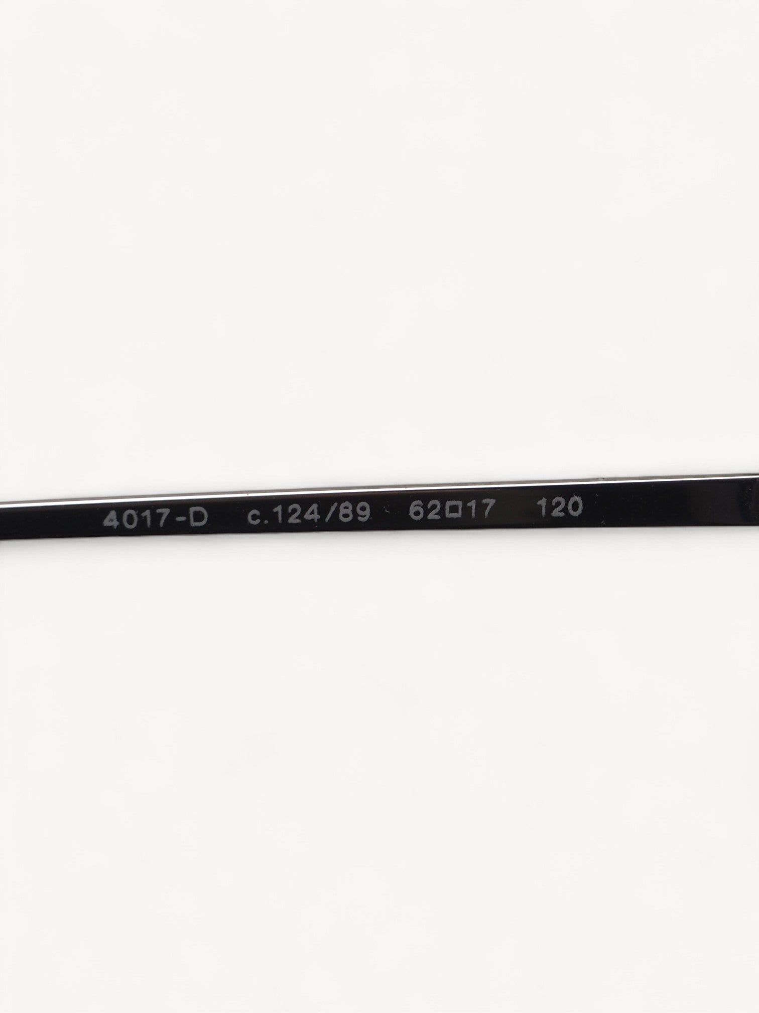 Vintage Chanel 4017-D Rhinestone CC Logo Rimless Sunglasses Salmon