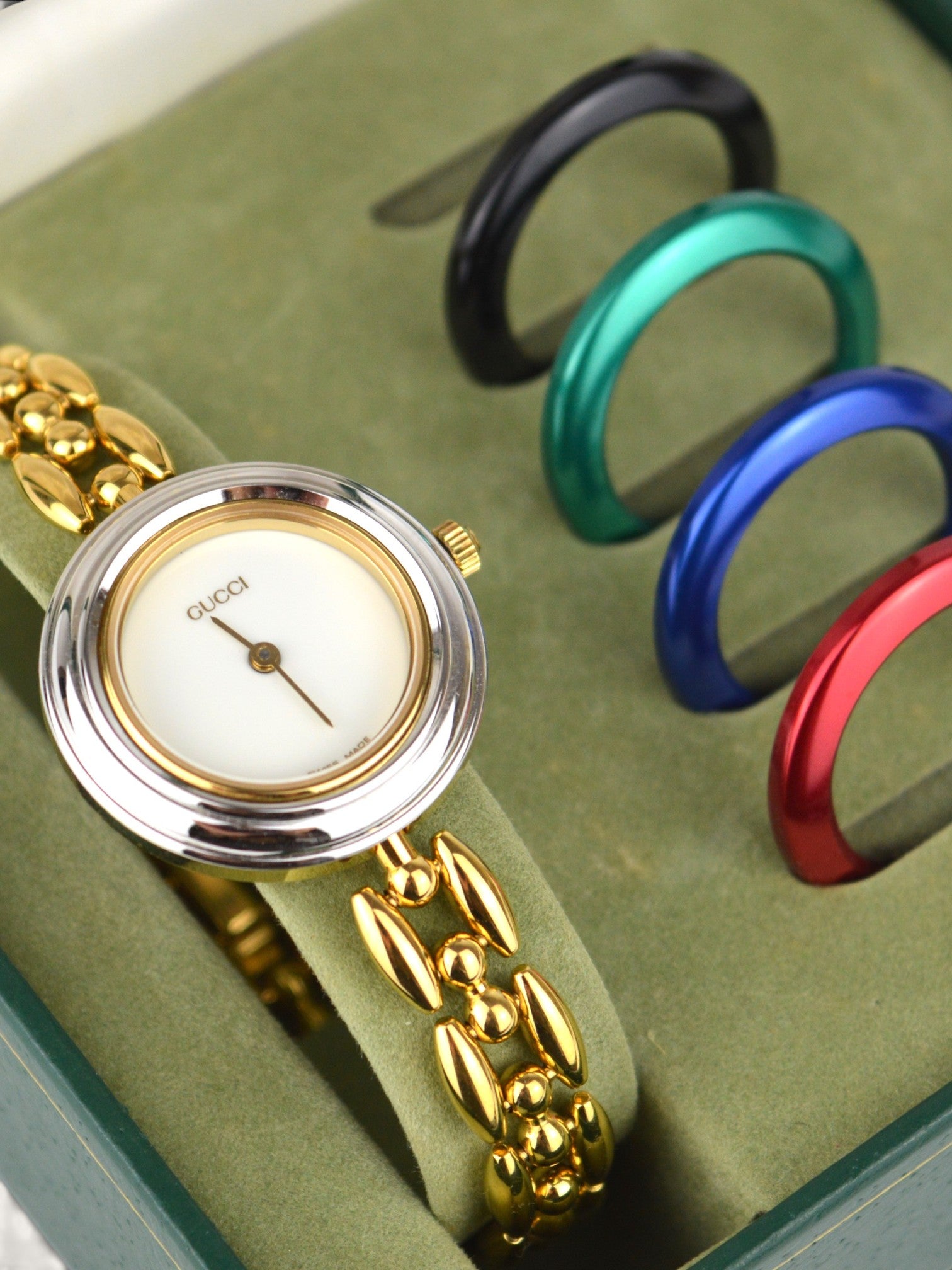 Gucci Interchangeable Bezel Watches | Pre-Owned Luxury Timepieces