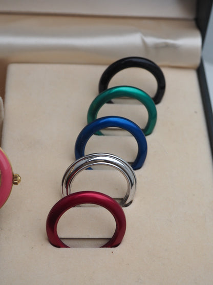 GUCCI INTERCHANGEABLE BEZEL WATCH