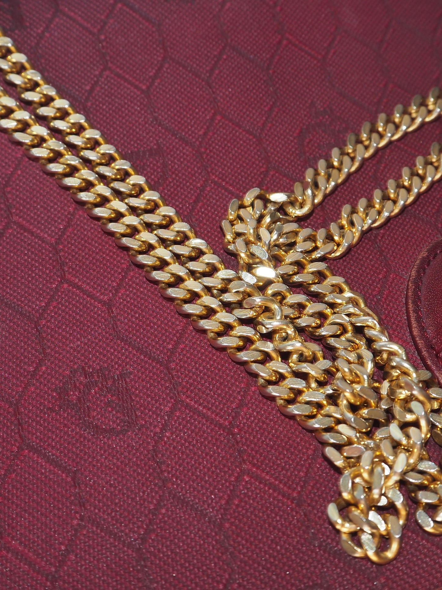 CHRISTIAN DIOR HONEYCOMB 2-WAY SHOULDER BAG