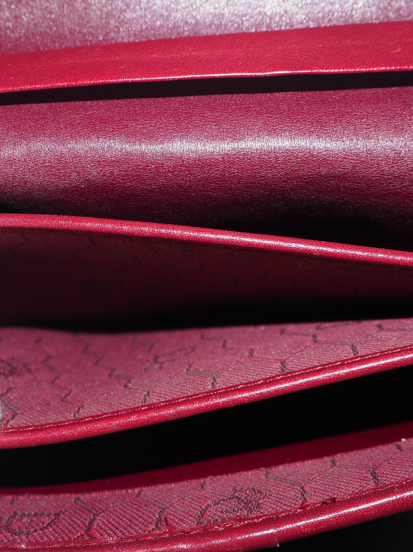 CHRISTIAN DIOR HONEYCOMB 2-WAY SHOULDER BAG