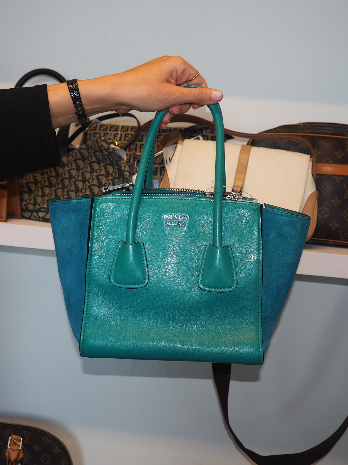 PRADA GLACE TOTE