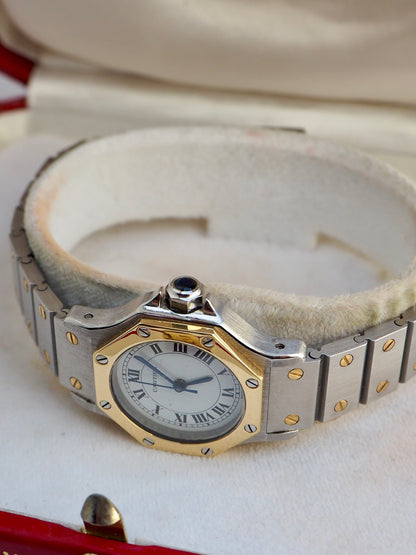 CARTIER SANTOS RONDE OCTAGON WATCH
