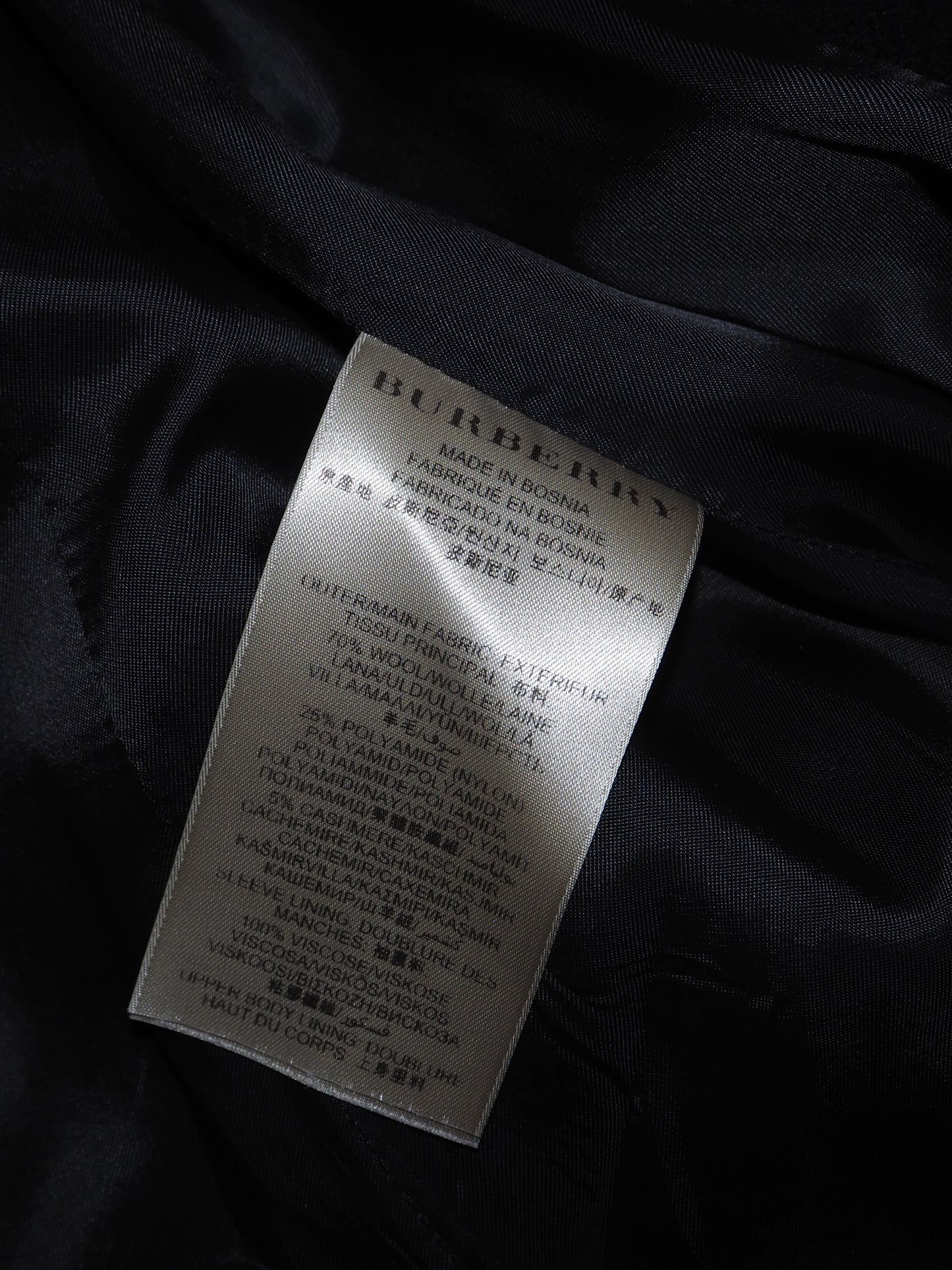 BURBERRY TRENCH COAT - S