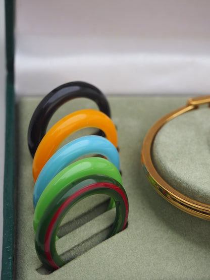 GUCCI INTERCHANGEABLE BEZEL WATCH