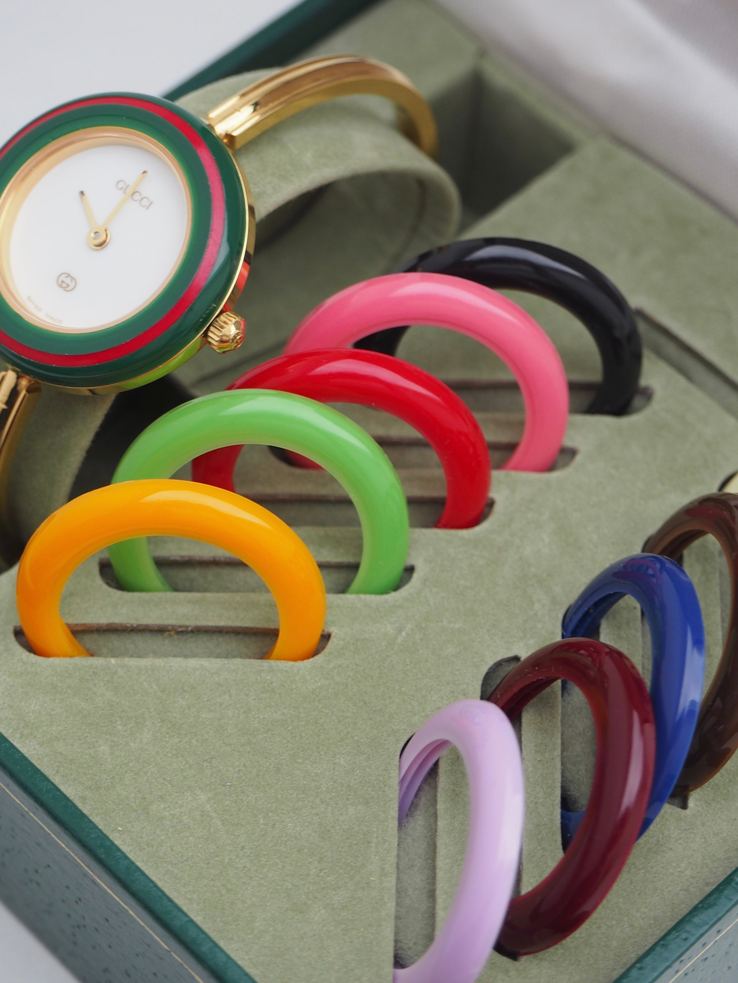 Gucci Interchangeable Bezel Watch Gold | Pre-Owned Luxury