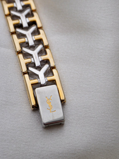 YVES SAINT LAURENT OCTAGON WATCH